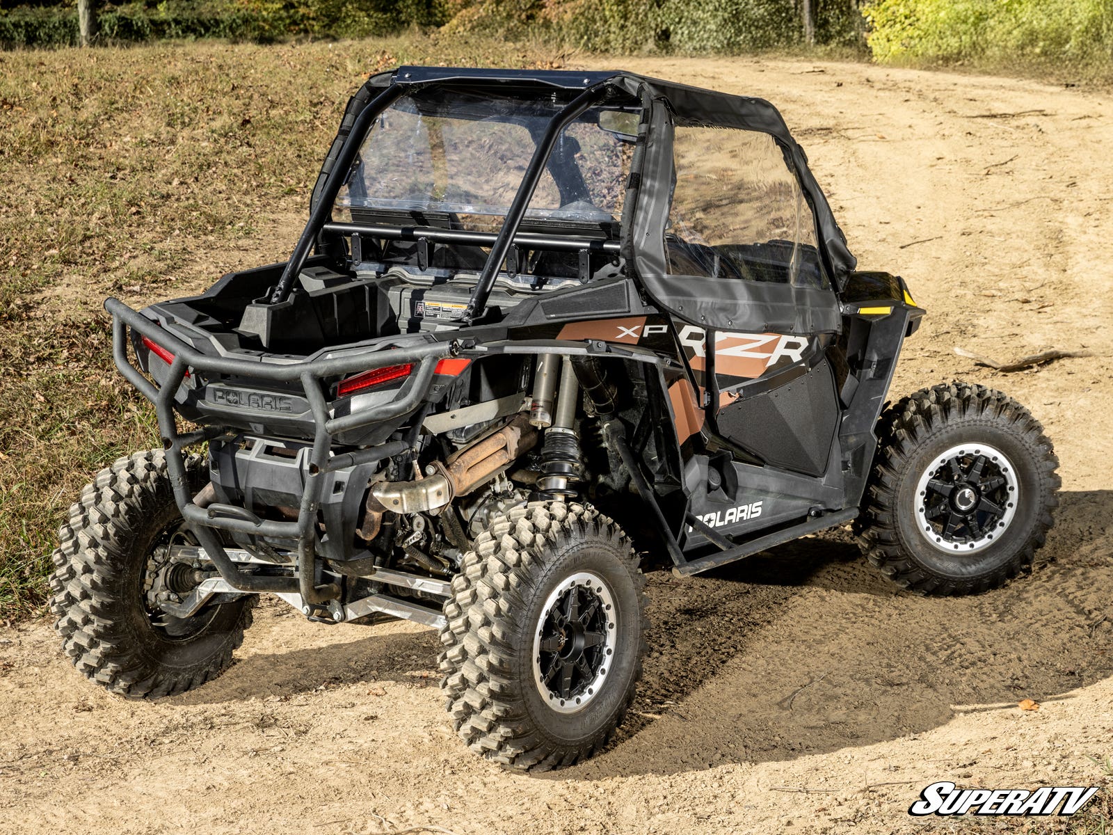 Polaris RZR XP Turbo Primal Soft Cab Enclosure Upper Doors - Image 3