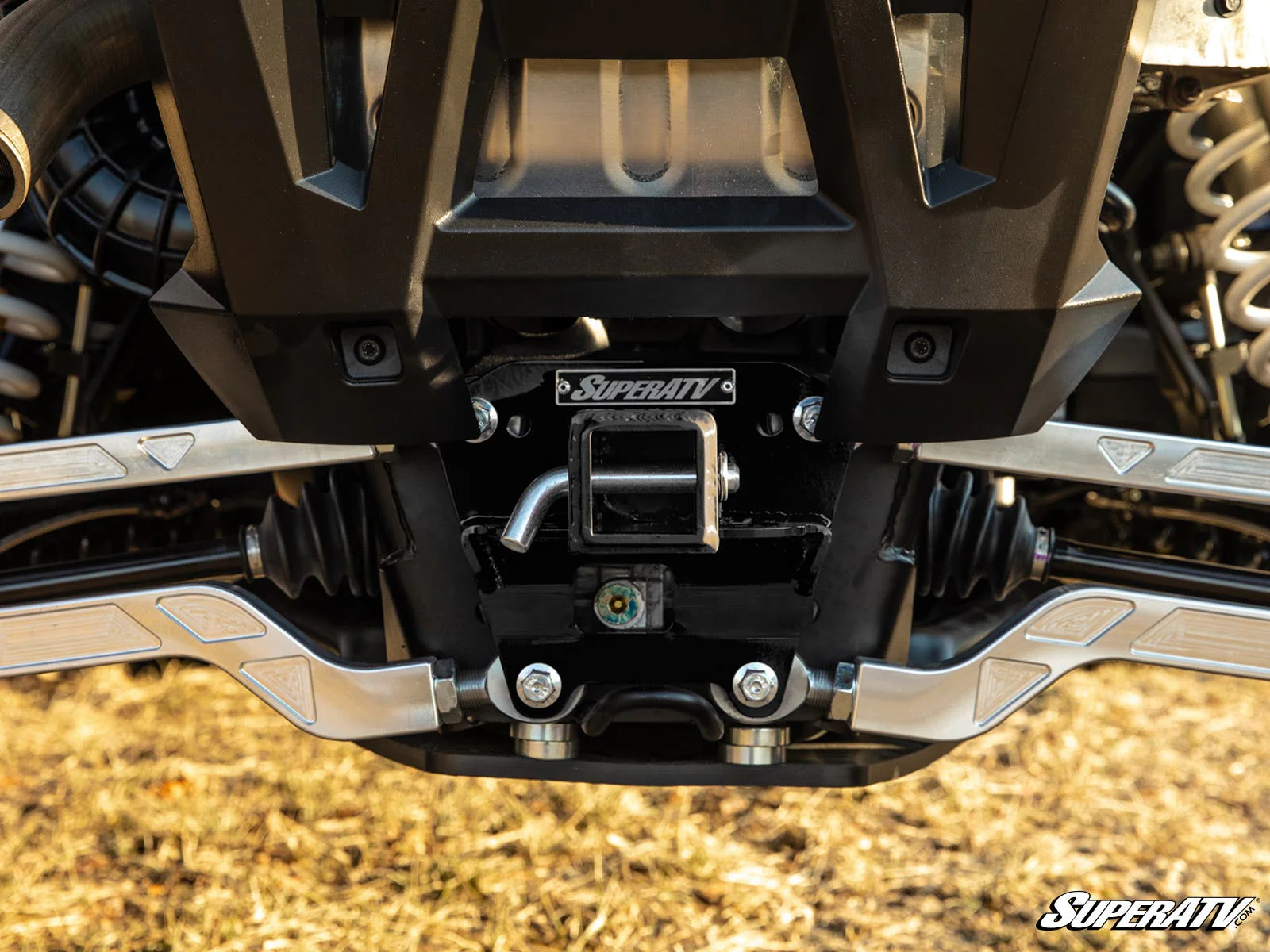 Polaris RZR XP Turbo S Rear Receiver Hitch - Image 3