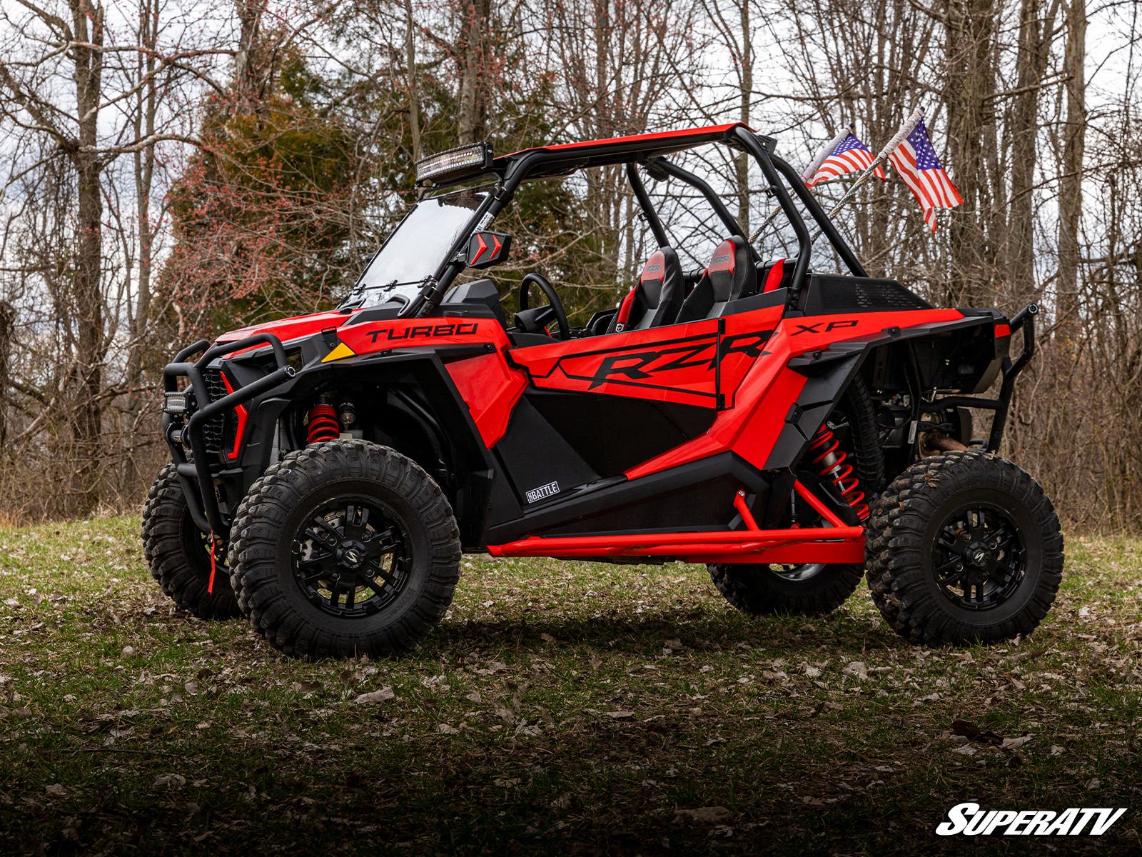 Polaris RZR XP Turbo Tree Kickers by SuperATV - Image 4