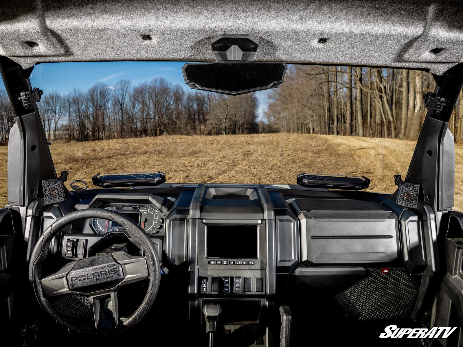 Polaris Xpedition Vented Full Windshield - Image 4