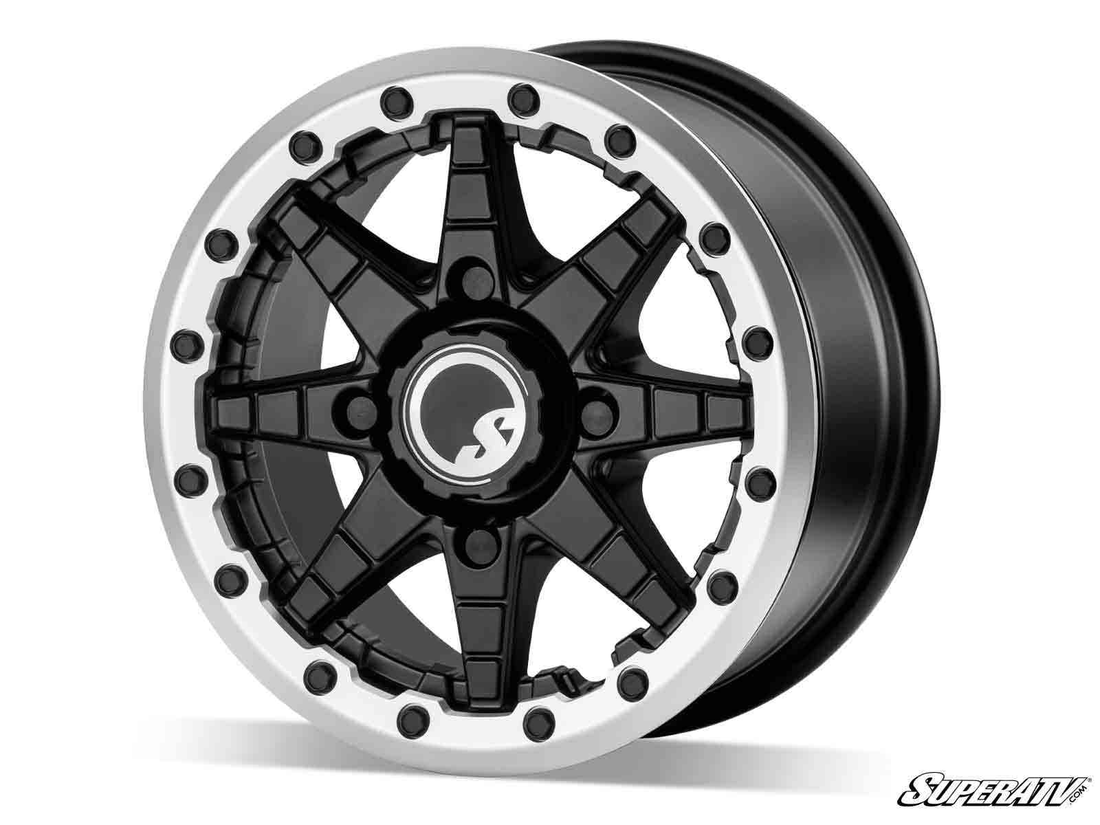 Sticky XT Warrior Tires 32x10x15 on 15x7 Healy Lock Series Beadlock Wheels 4/156 Pattern - Image 2