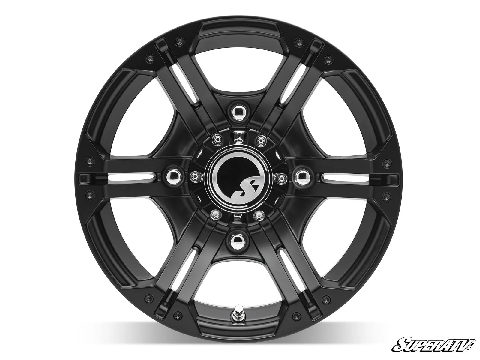 Sticky XT Warrior Tires 34x10x14 on 14x7 Bandit H-Series Black Wheels 4/156 Pattern - Image 4