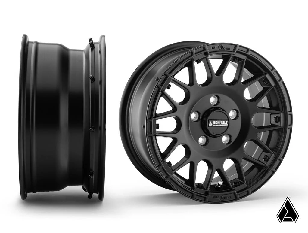 Assault Industries Sticky XT Warrior Tires 35" on 15" Hellfire Wheels - Image 2