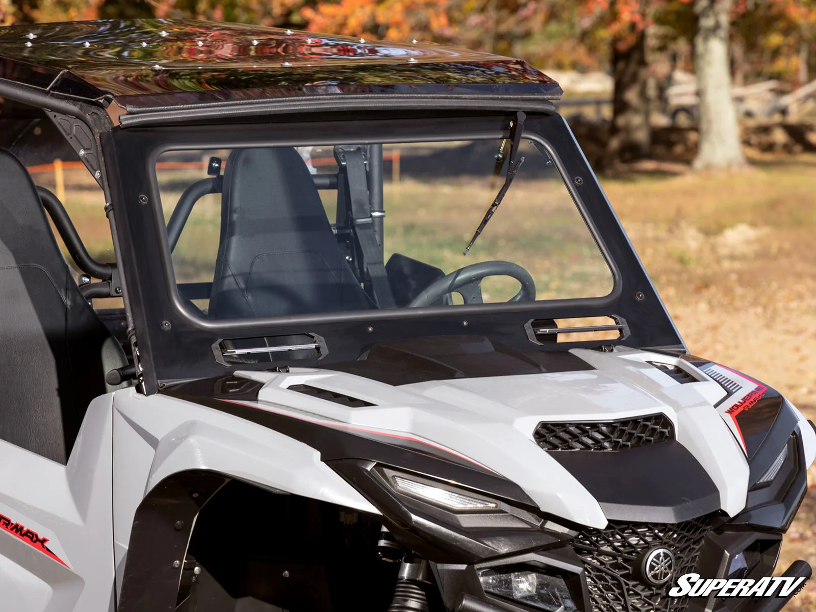 Yamaha Wolverine X2 1000 Glass Windshield - Image 3