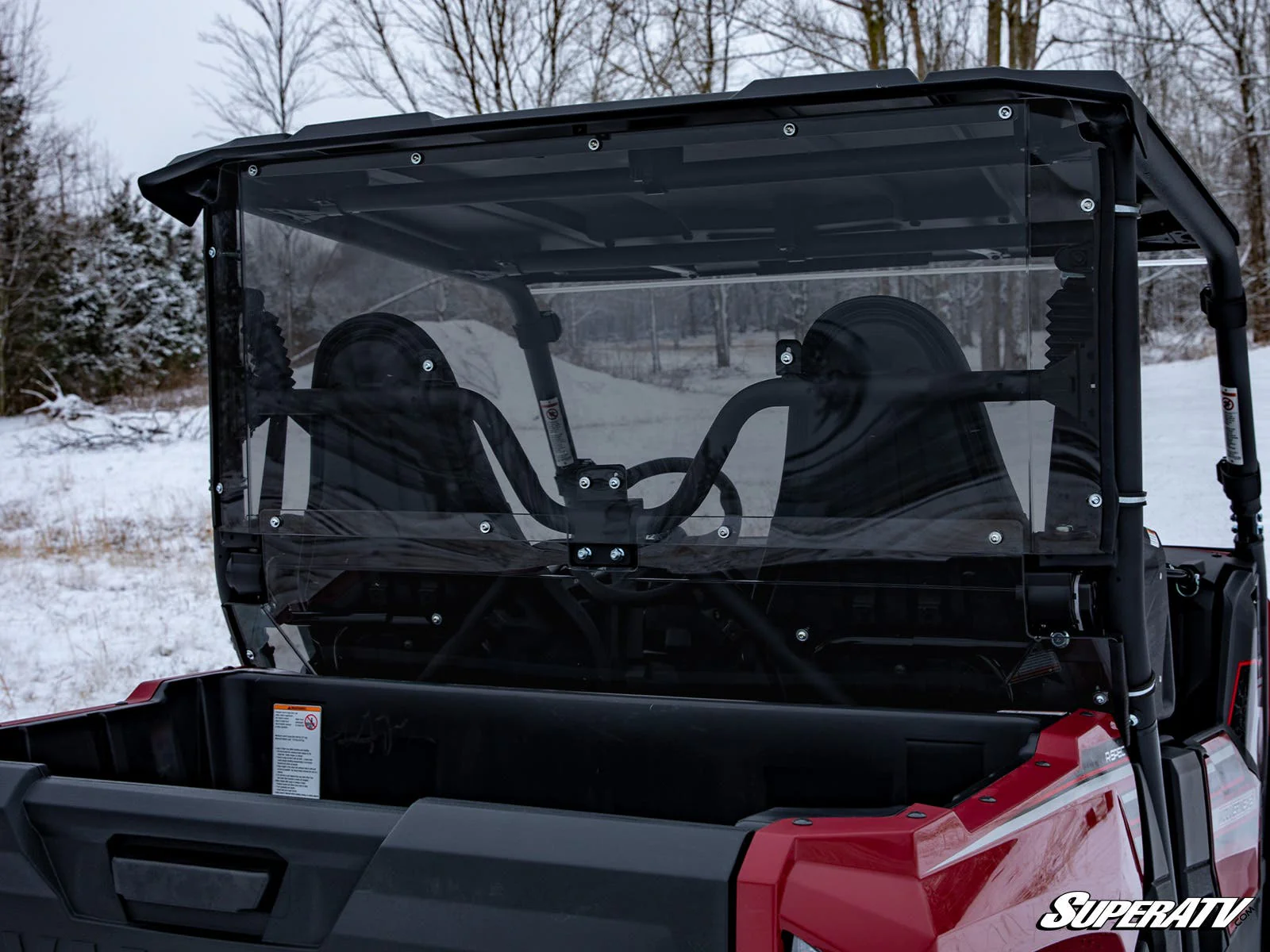Yamaha Wolverine X2 850 Rear Windshield - Image 3