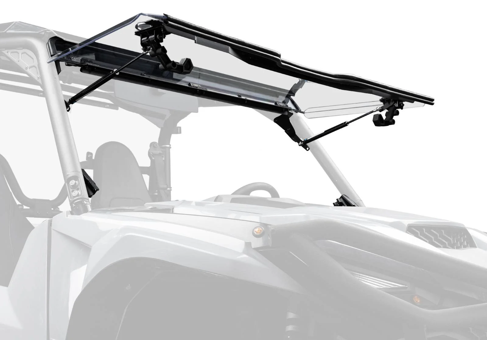 Yamaha Wolverine X4 850 Scratch-Resistant Flip Windshield
