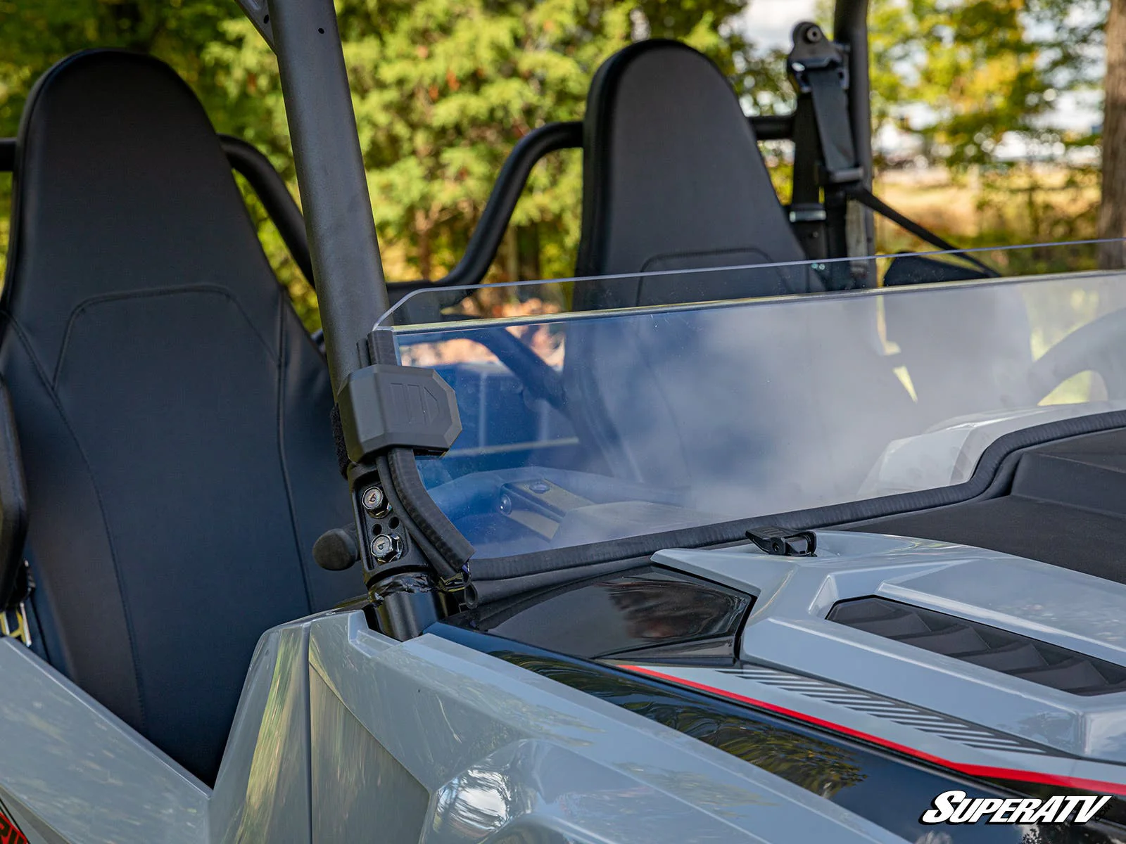 Yamaha Wolverine X4 850 Half Windshield - Image 3