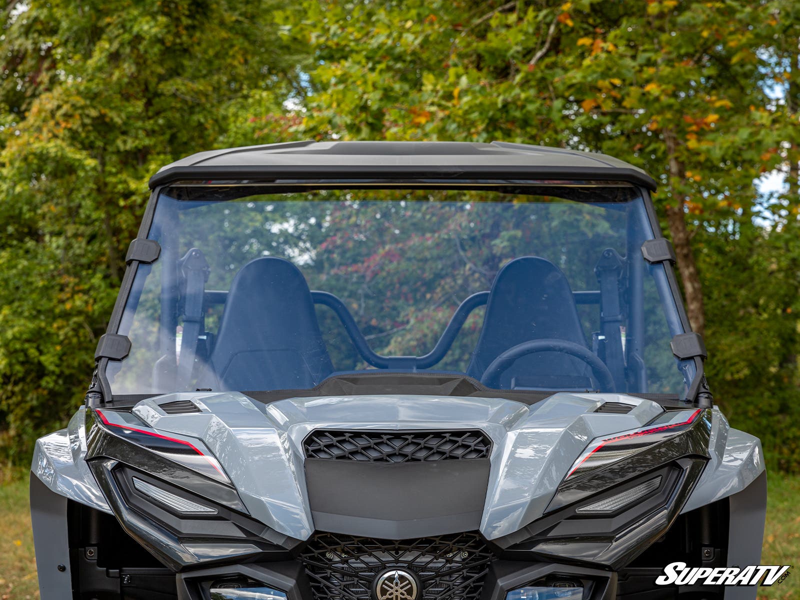 Yamaha Wolverine X4 850 Scratch-Resistant Full Windshield - Image 2