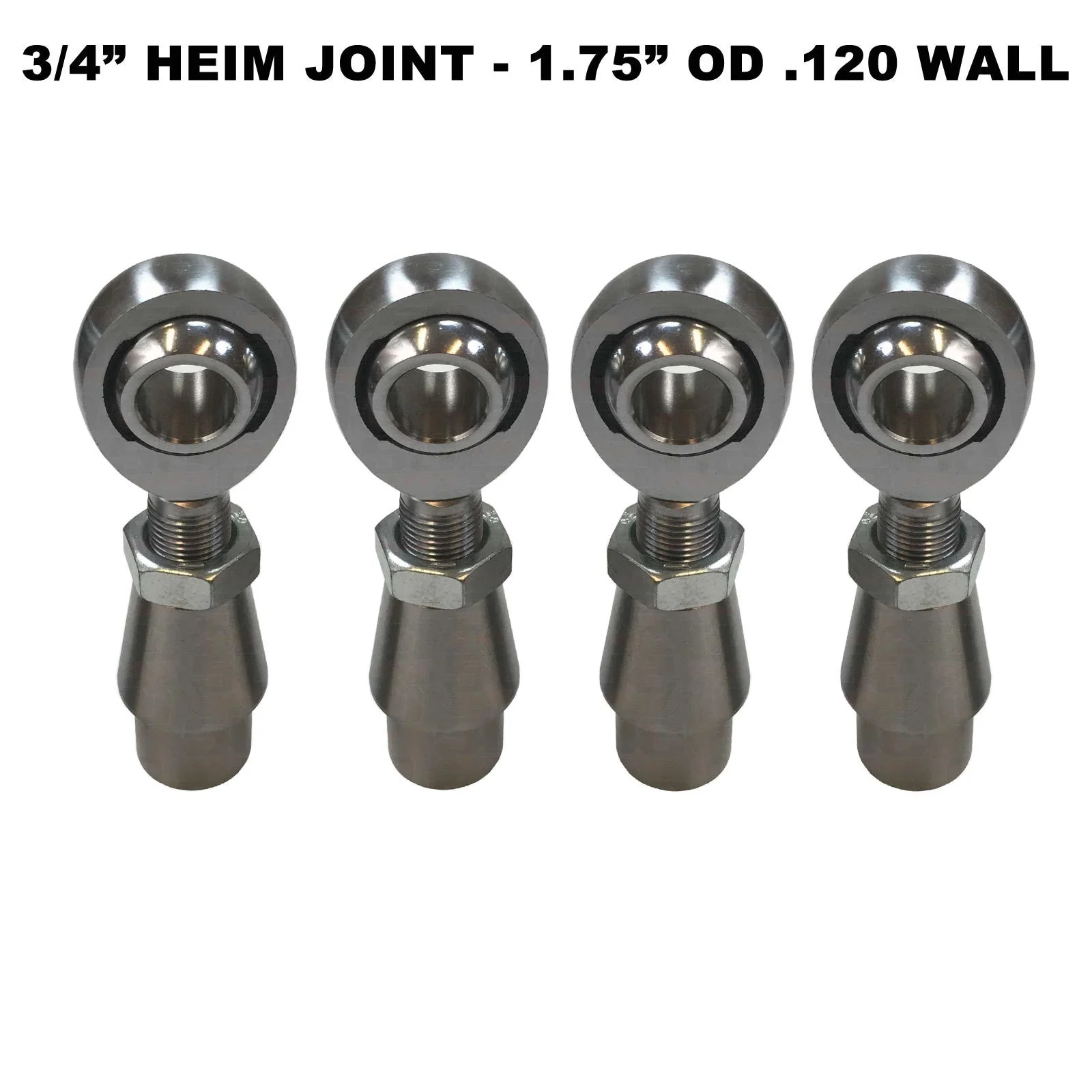 Sway Bar Link Fab Kit - 3/4" Chromoly Heim Joints + Bungs for 1.75" OD Tubing - Image 4