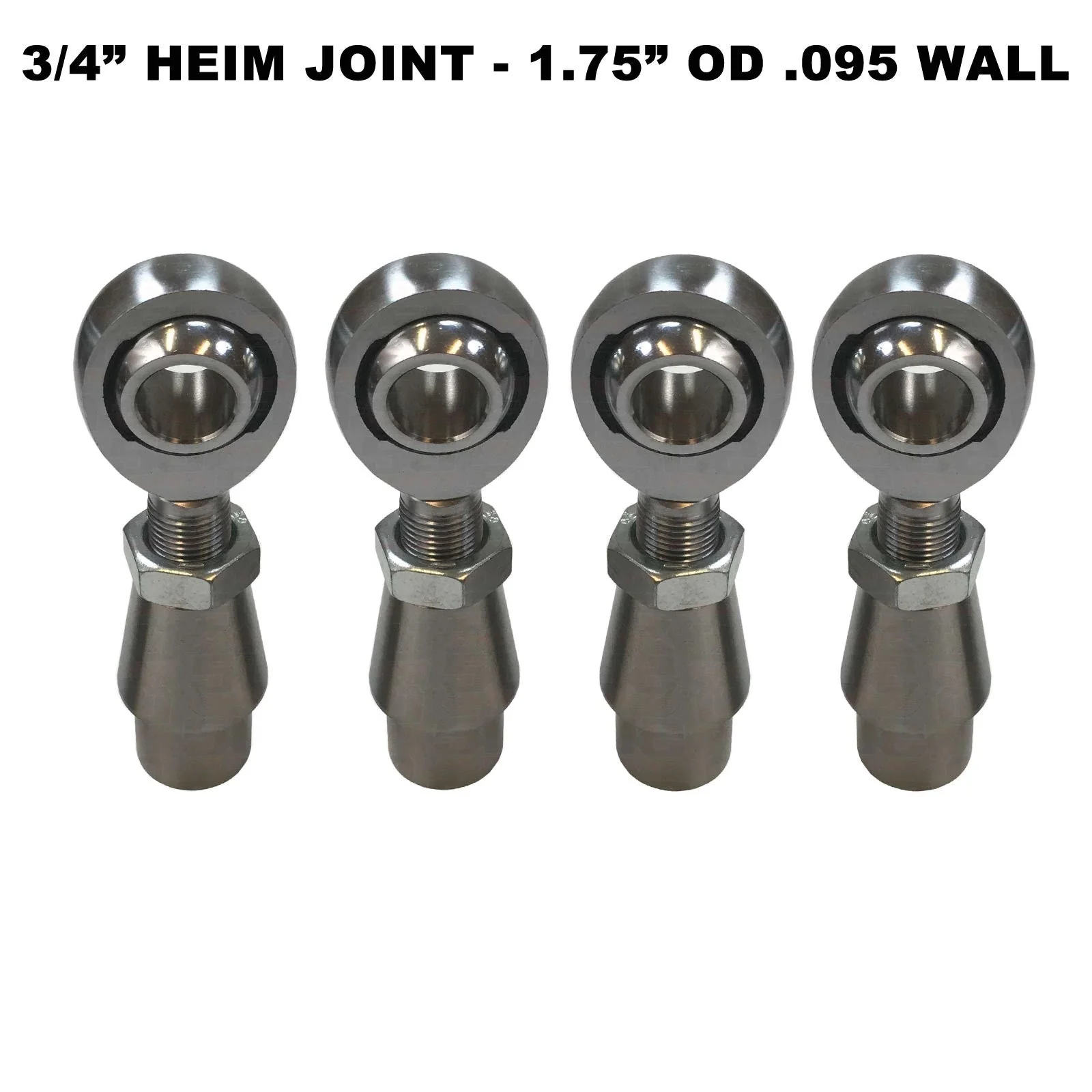 Sway Bar Link Fab Kit - 3/4" Chromoly Heim Joints + Bungs for 1.75" OD Tubing - Image 6