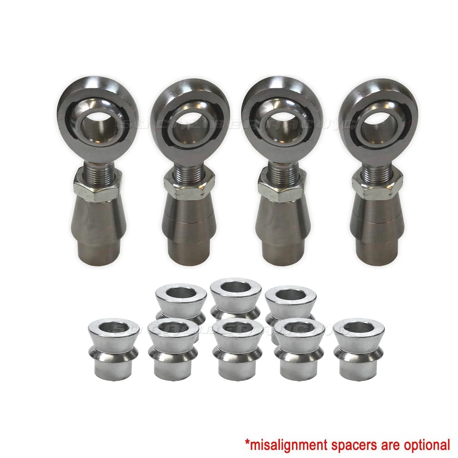 Sway Bar Link Fab Kit - 3/4" Chromoly Heim Joints + Bungs for 1.75" OD Tubing - Image 7