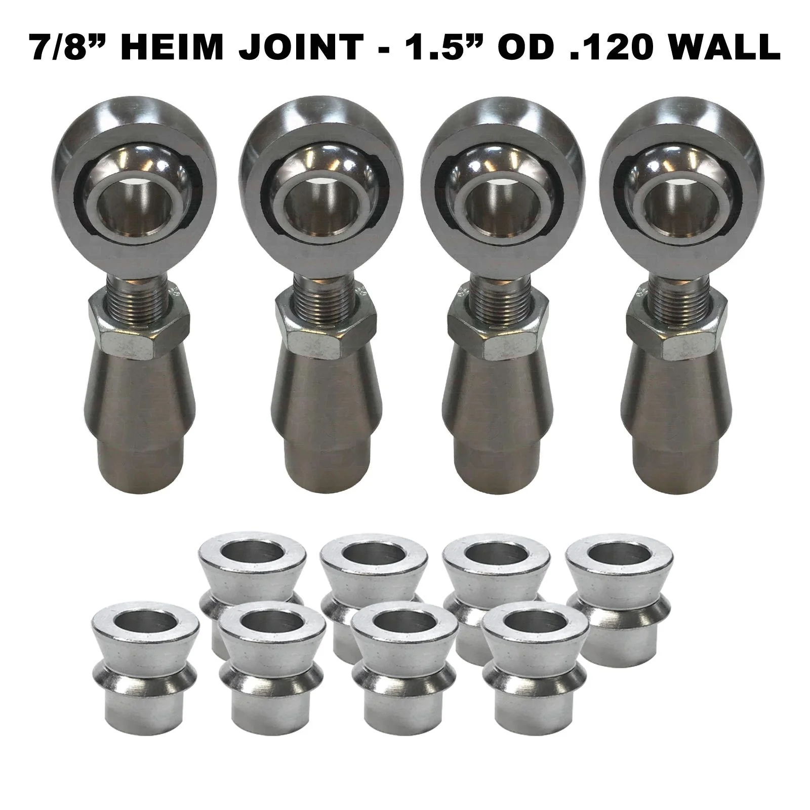 Sway Bar Link Fab Kit -  7/8" Chromoly Heim - 1.5" OD Tubing - Image 5