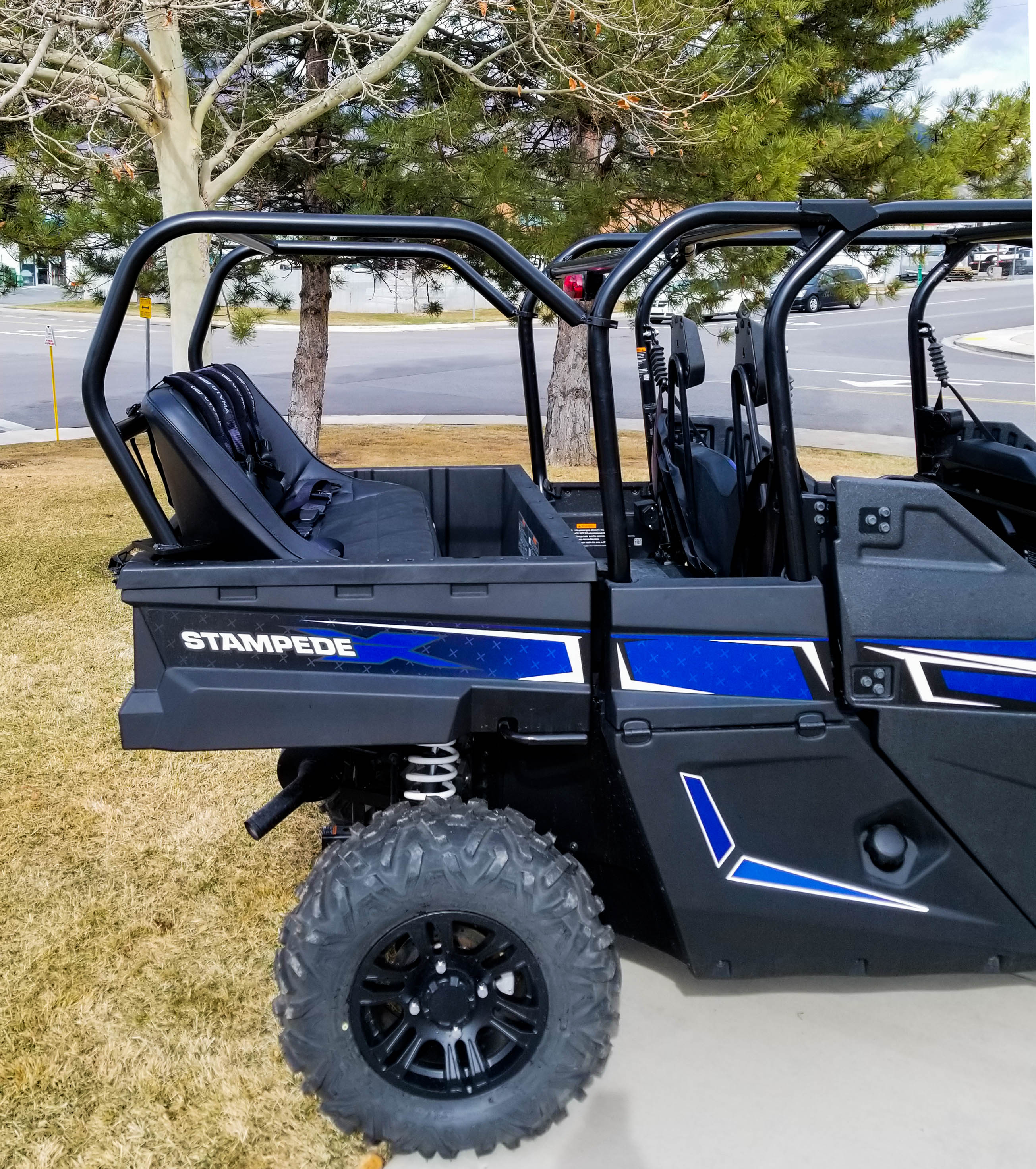Textron Stampede 4 Back Seat and Roll Cage Kit - Safe Adventure + Quick Install (2018-2021) - Image 8