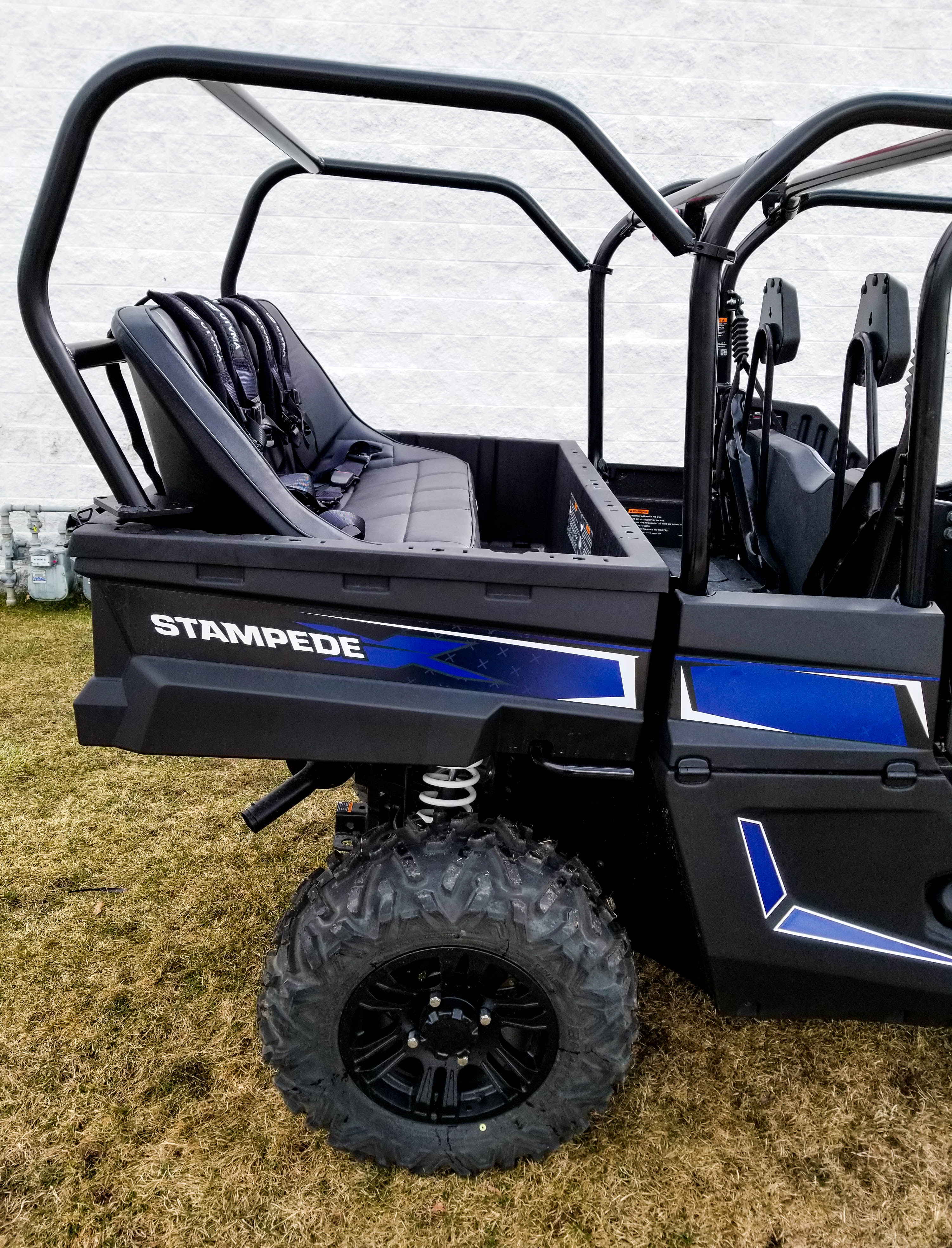 Textron Stampede 4 Back Seat and Roll Cage Kit - Safe Adventure + Quick Install (2018-2021) - Image 9