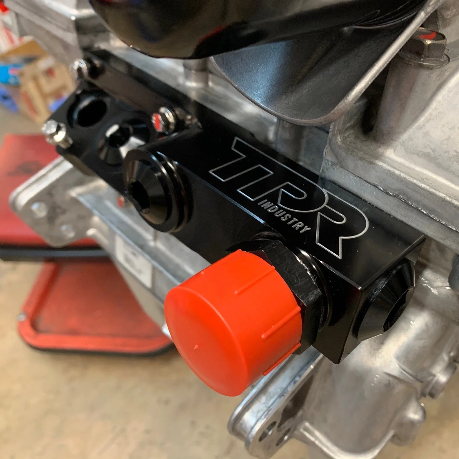 TPR003 - Black Billet Breather Block for RZR - Image 5