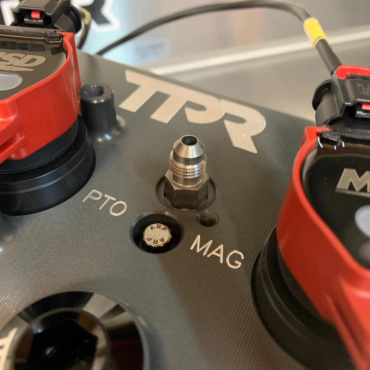 TPR010 - HARD CLEAR Billet Valve Cover - Polaris RZR - Image 3