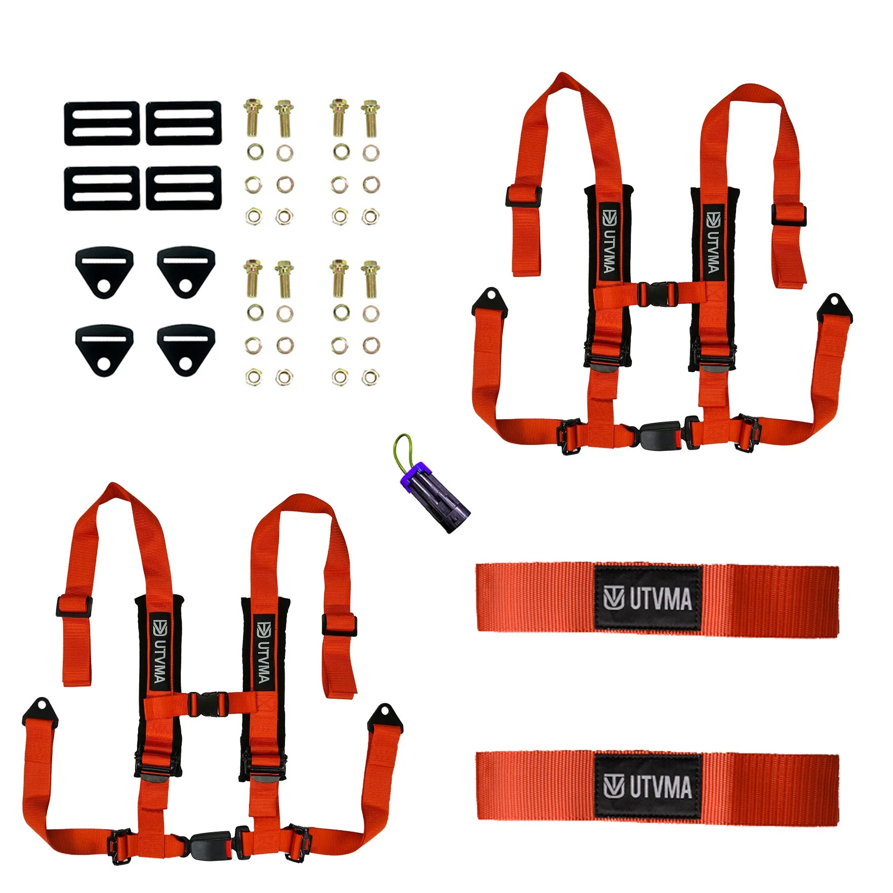Two Harness Pack Auto Buckle with Harness Collars - Image 11