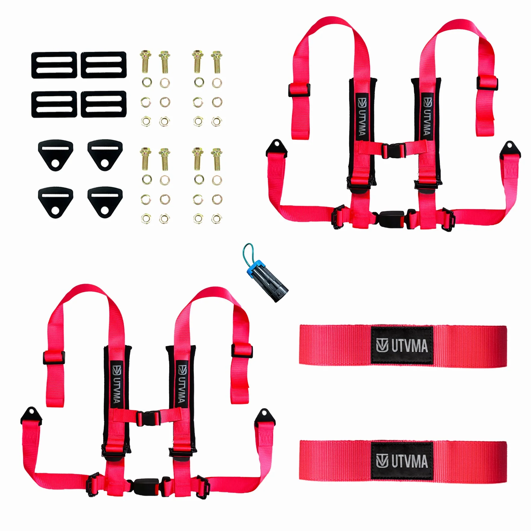 Two Harness Pack Auto Buckle with Harness Collars - Image 12