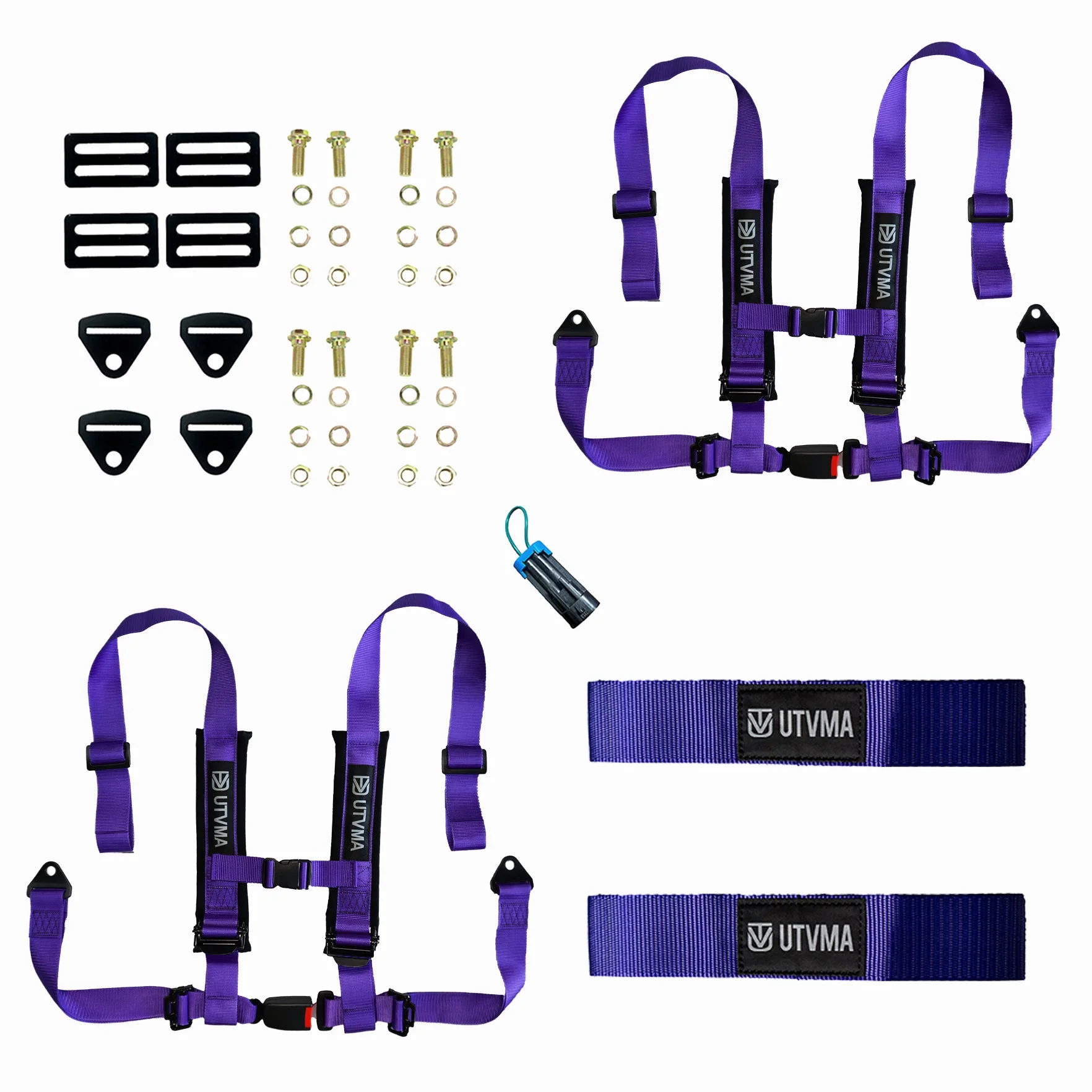 Two Harness Pack Auto Buckle with Harness Collars - Image 13