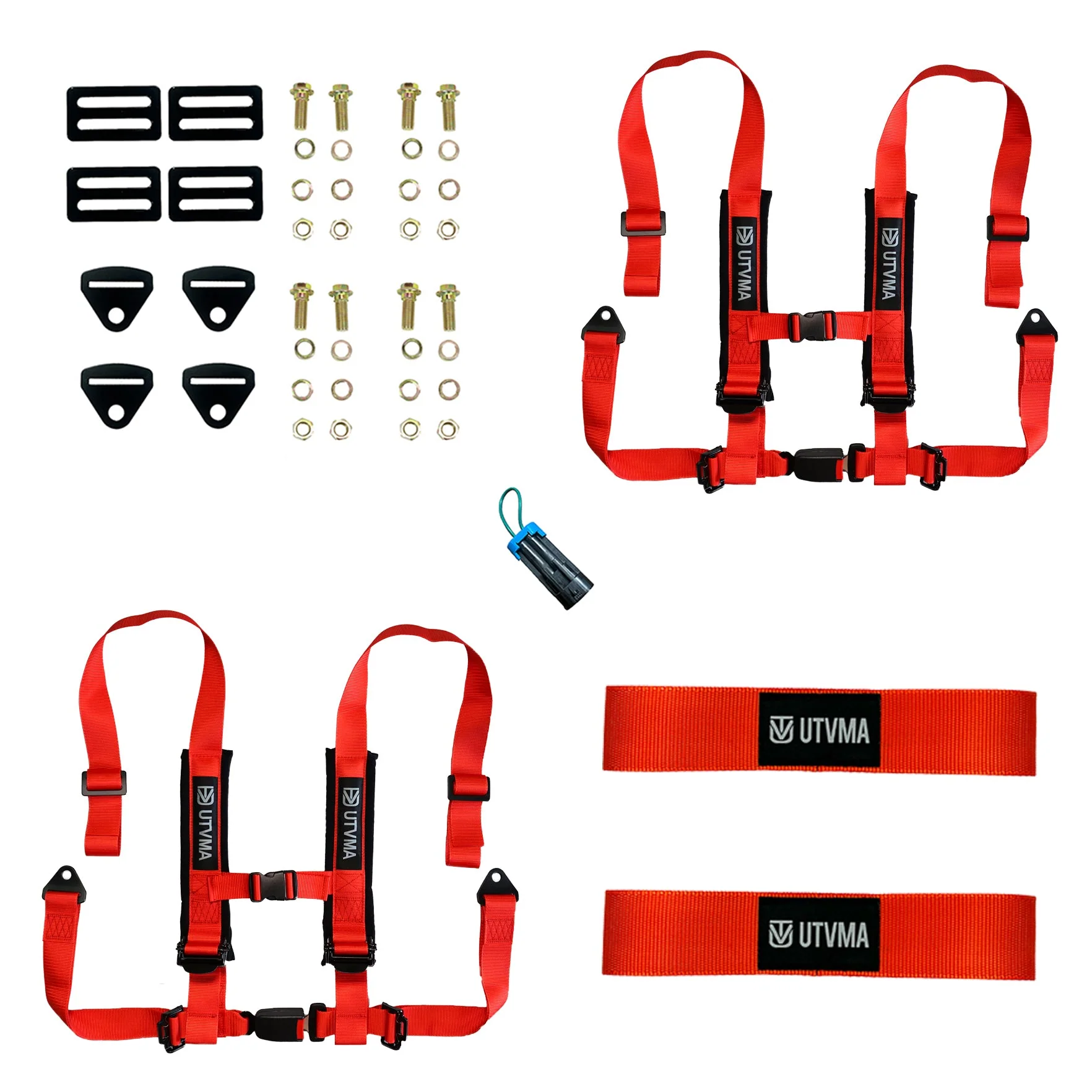 Two Harness Pack Auto Buckle with Harness Collars - Image 14
