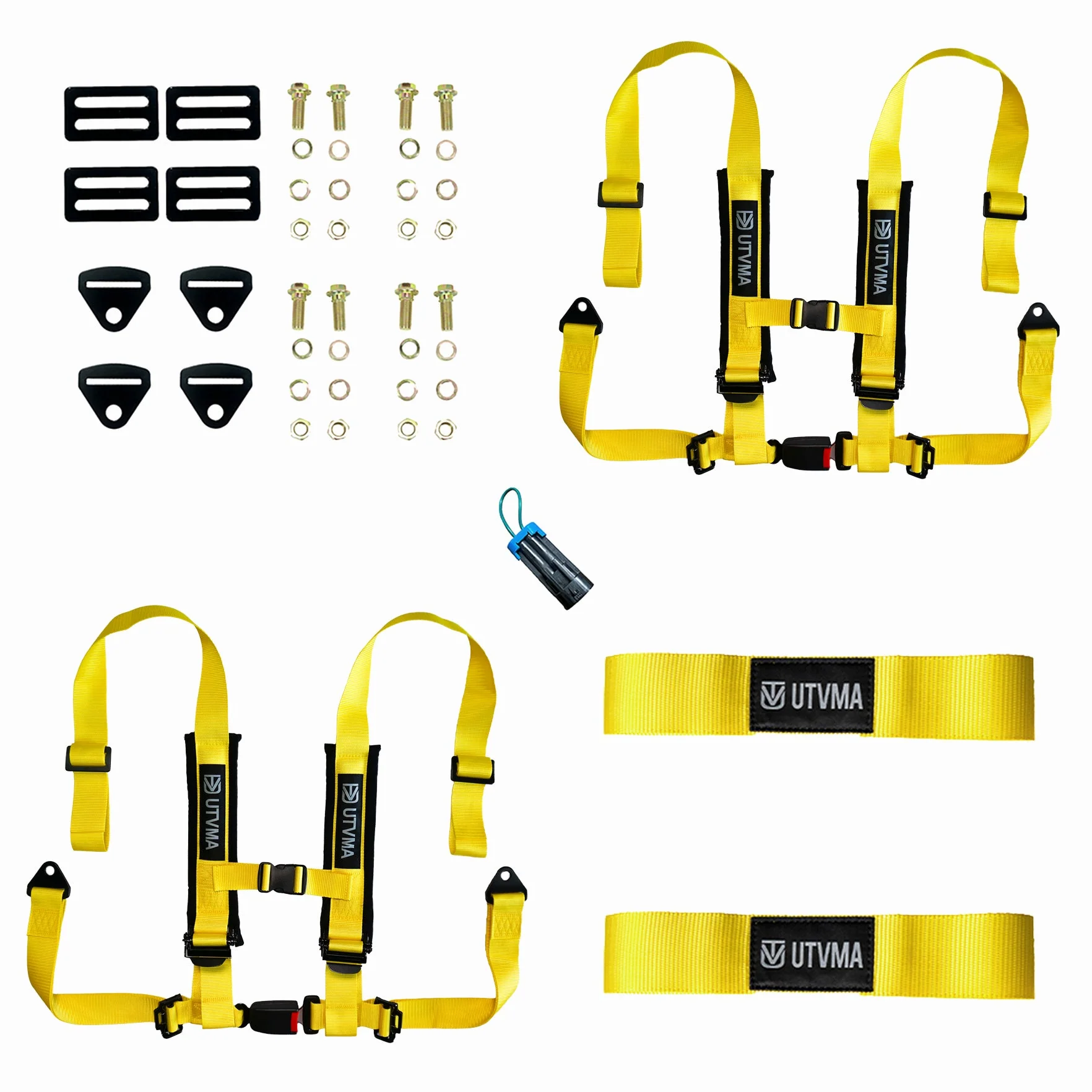 Two Harness Pack Auto Buckle with Harness Collars - Image 15