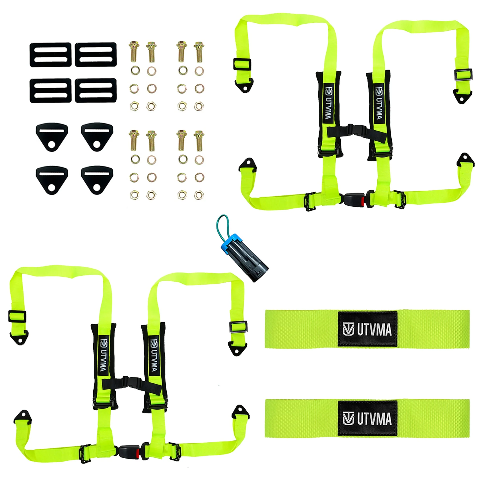 Two Harness Pack Auto Buckle with Harness Collars - Image 16