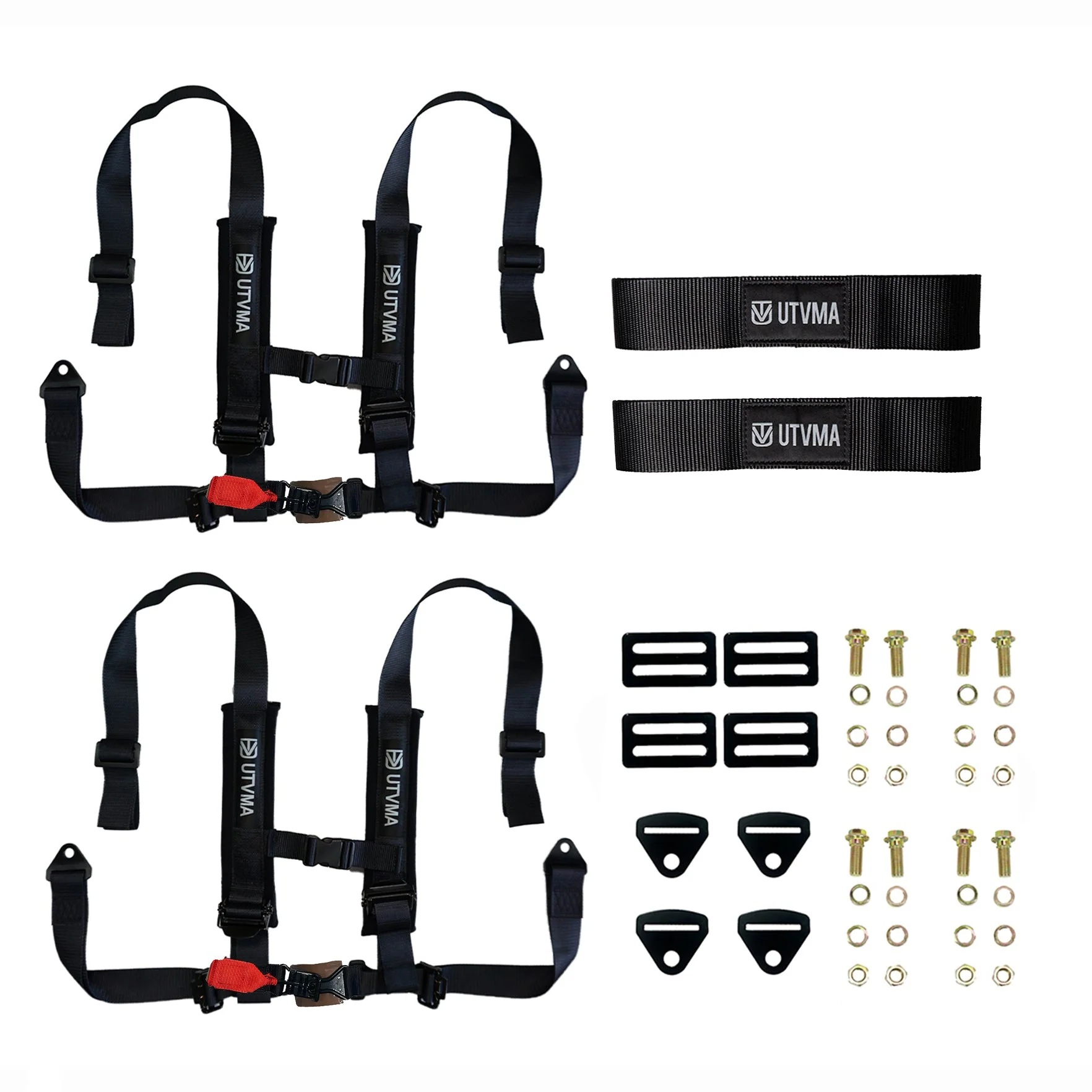 Two Harness Pack Auto Buckle with Harness Collars - Image 7