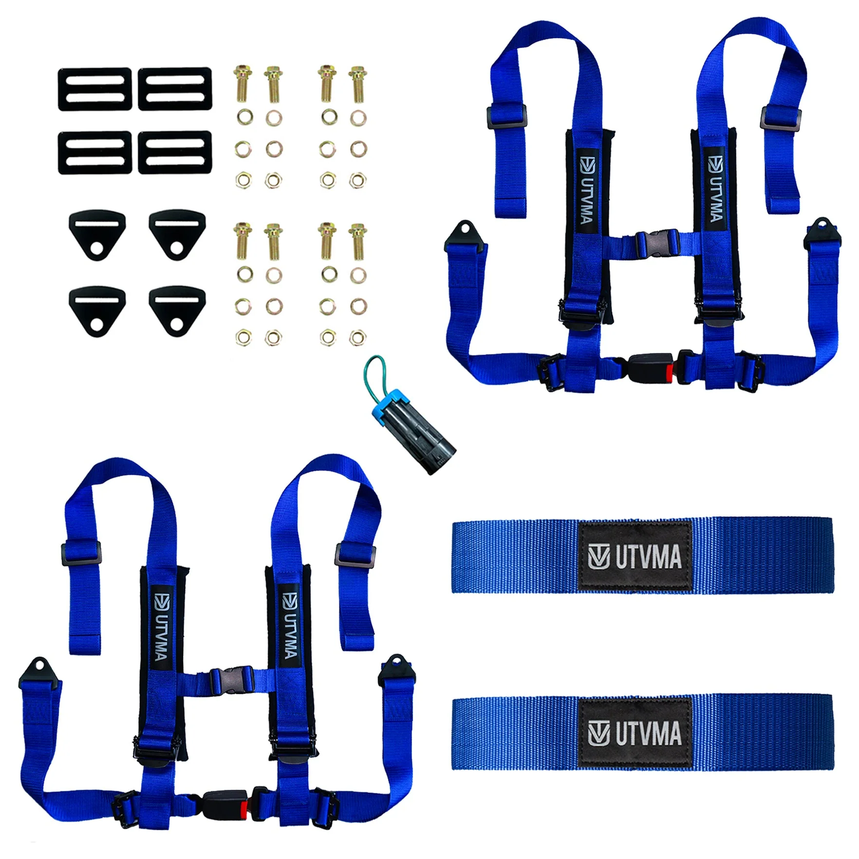 Two Harness Pack Auto Buckle with Harness Collars - Image 8