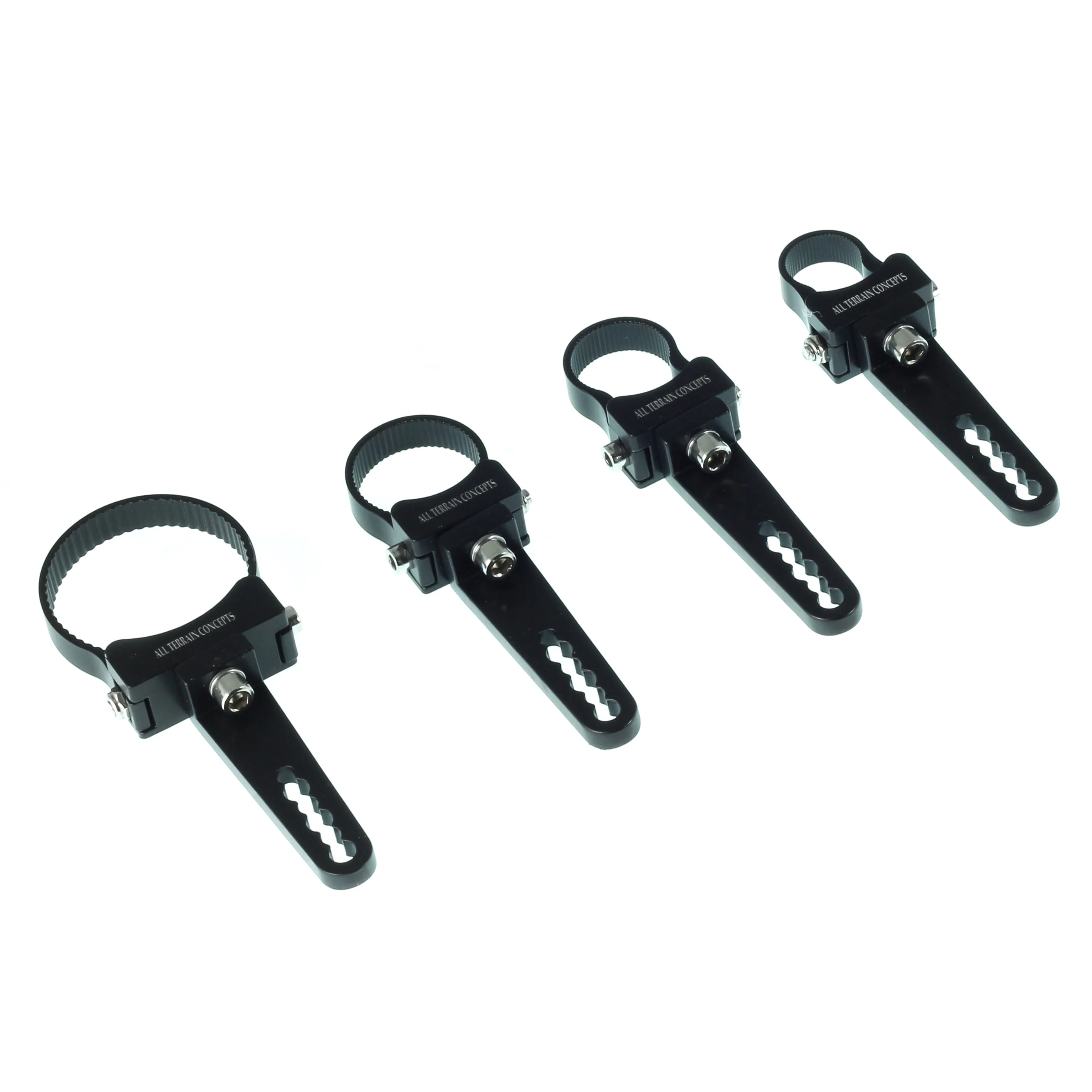 Universal UTV Light Bar Mounting Brackets - Billet Aluminum - Image 2