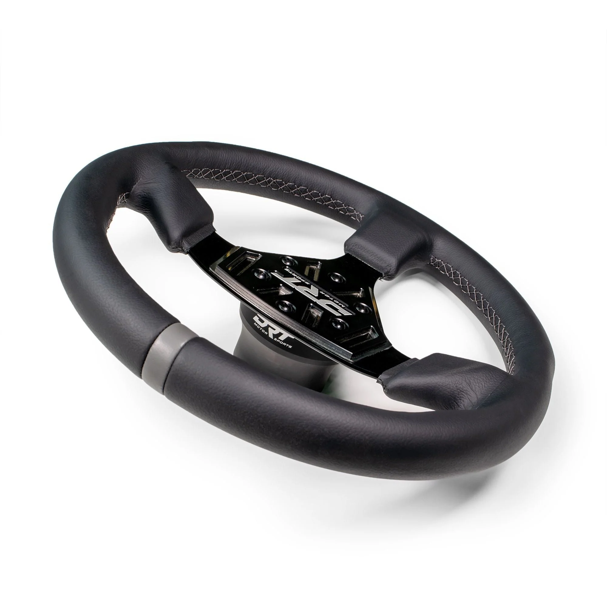 DRT Motorsports UTV Round Leather Steering Wheel - Image 3
