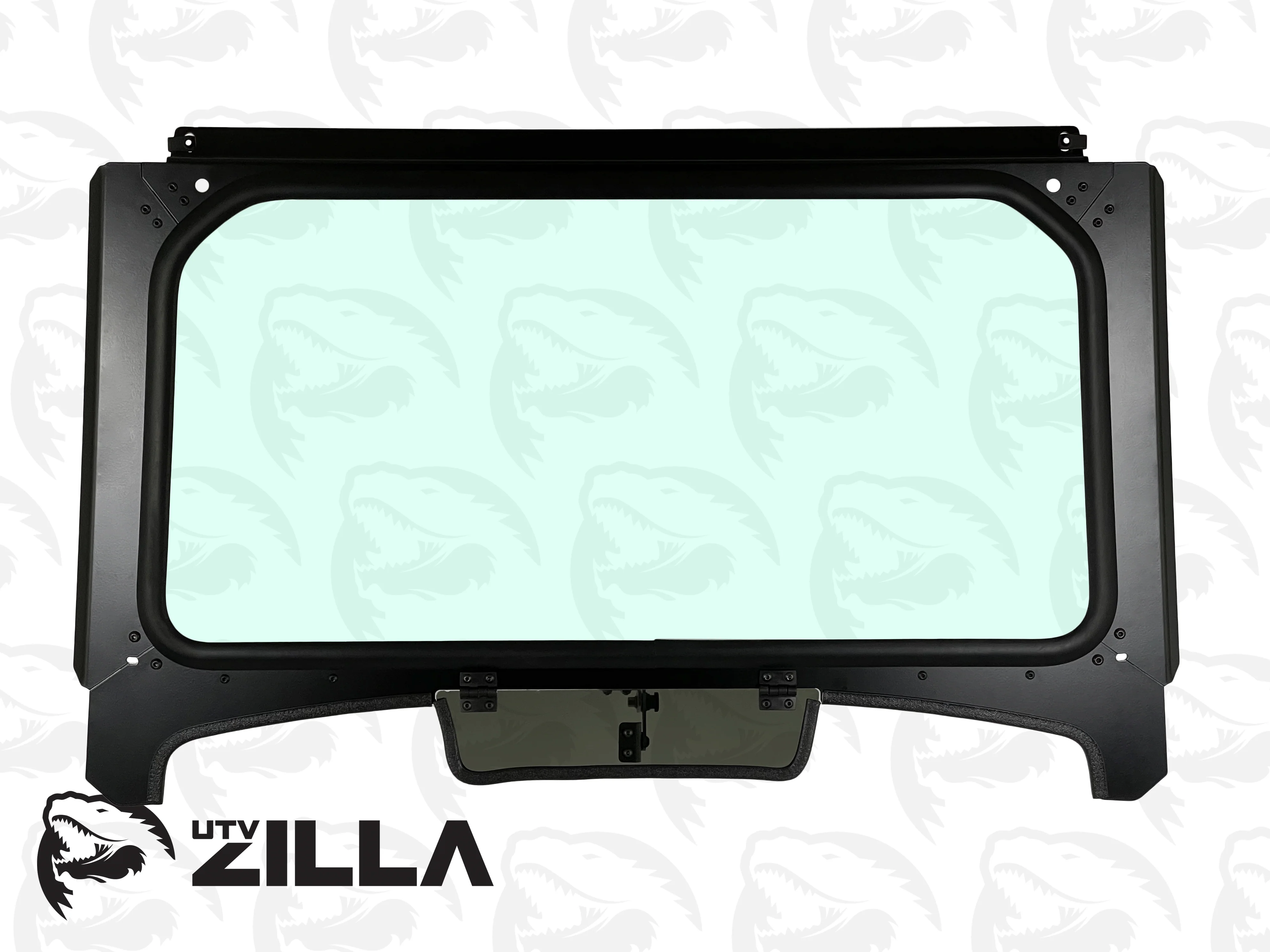Vented Glass Windshield with Wiper for Polaris RZR Trail