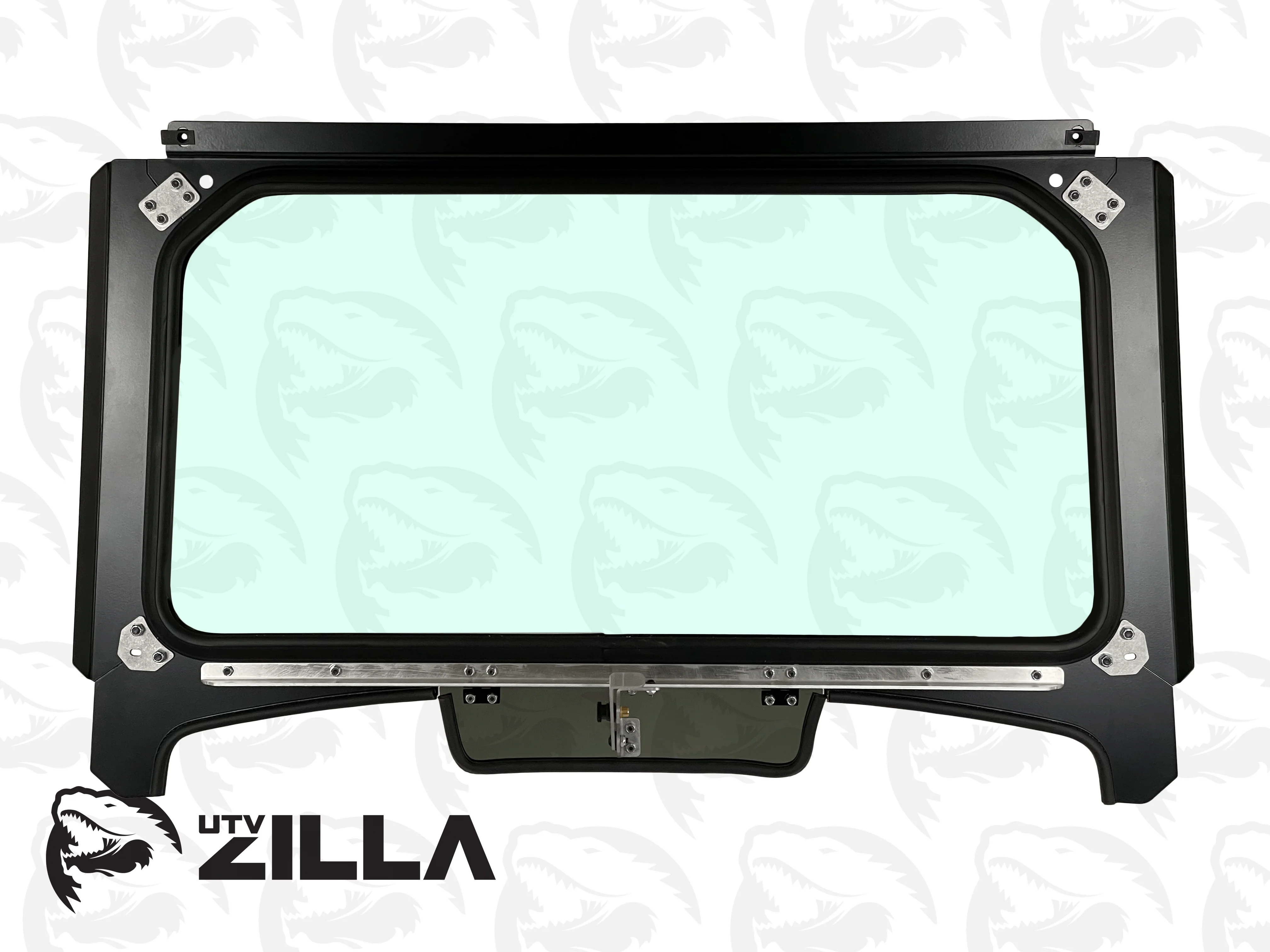 Vented Glass Windshield with Wiper for Polaris RZR Trail - Image 2