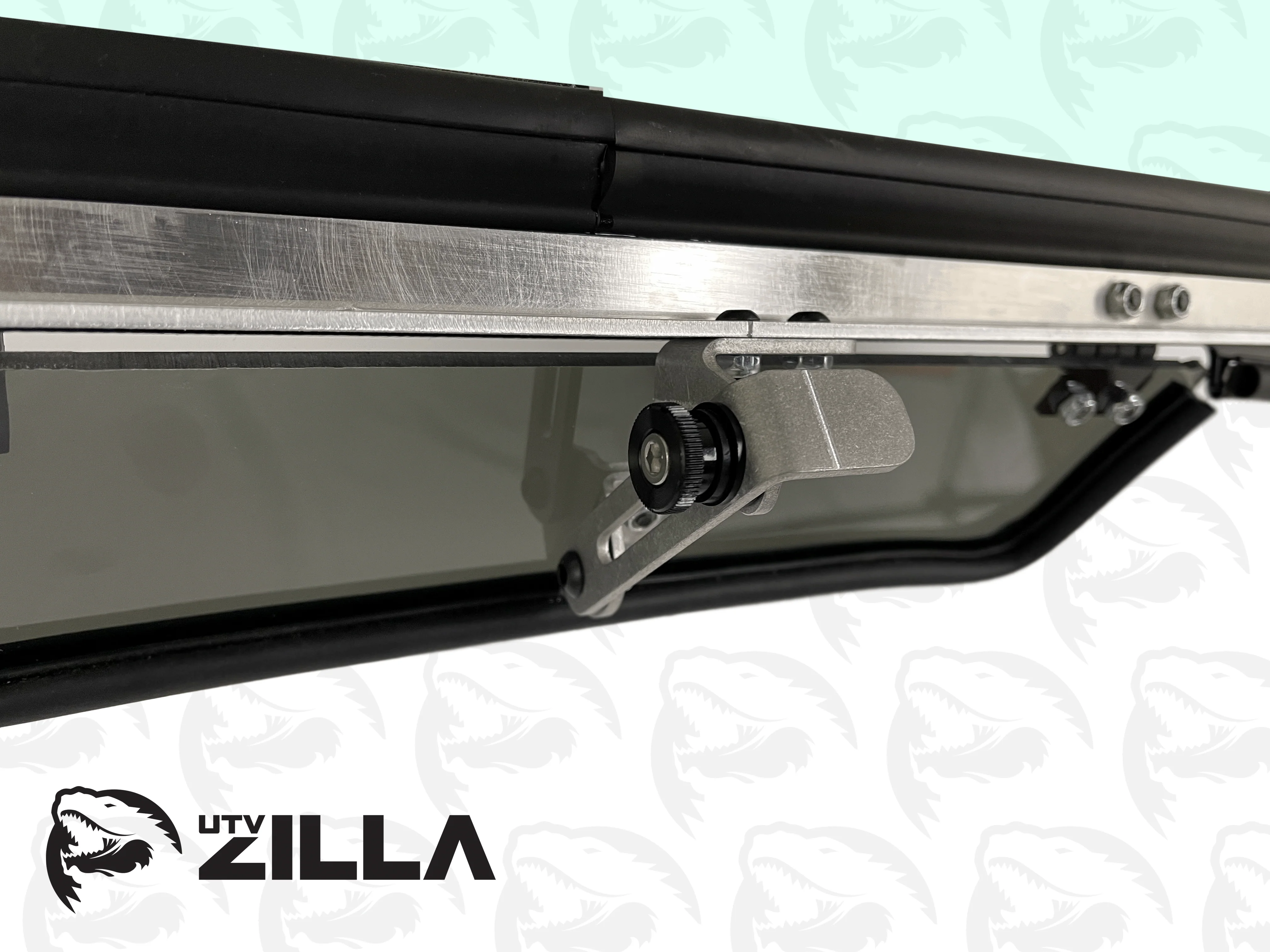 Vented Glass Windshield with Wiper for Polaris RZR Trail - Image 6