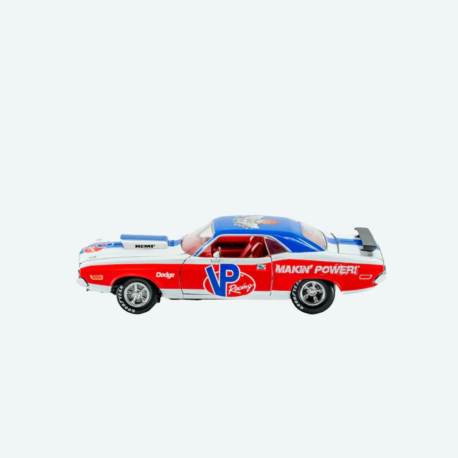 VP Racing 1970 Dodge Challenger Diecast— R/T HEMI 1:24 Scale