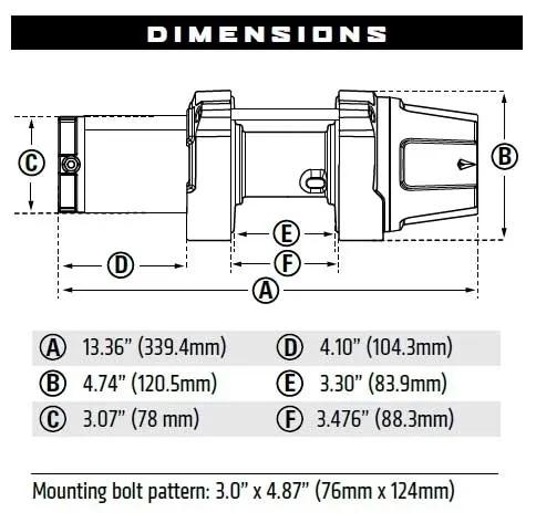 Warn VRX 3500 LBS Winch - Powerfull Pull + Waterproof Design (2024) - Image 5