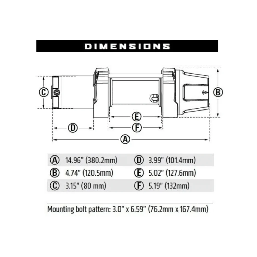 Warn VRX 4500 LBS Winch - Waterproof + Synthetic Rope (2023) - Image 5