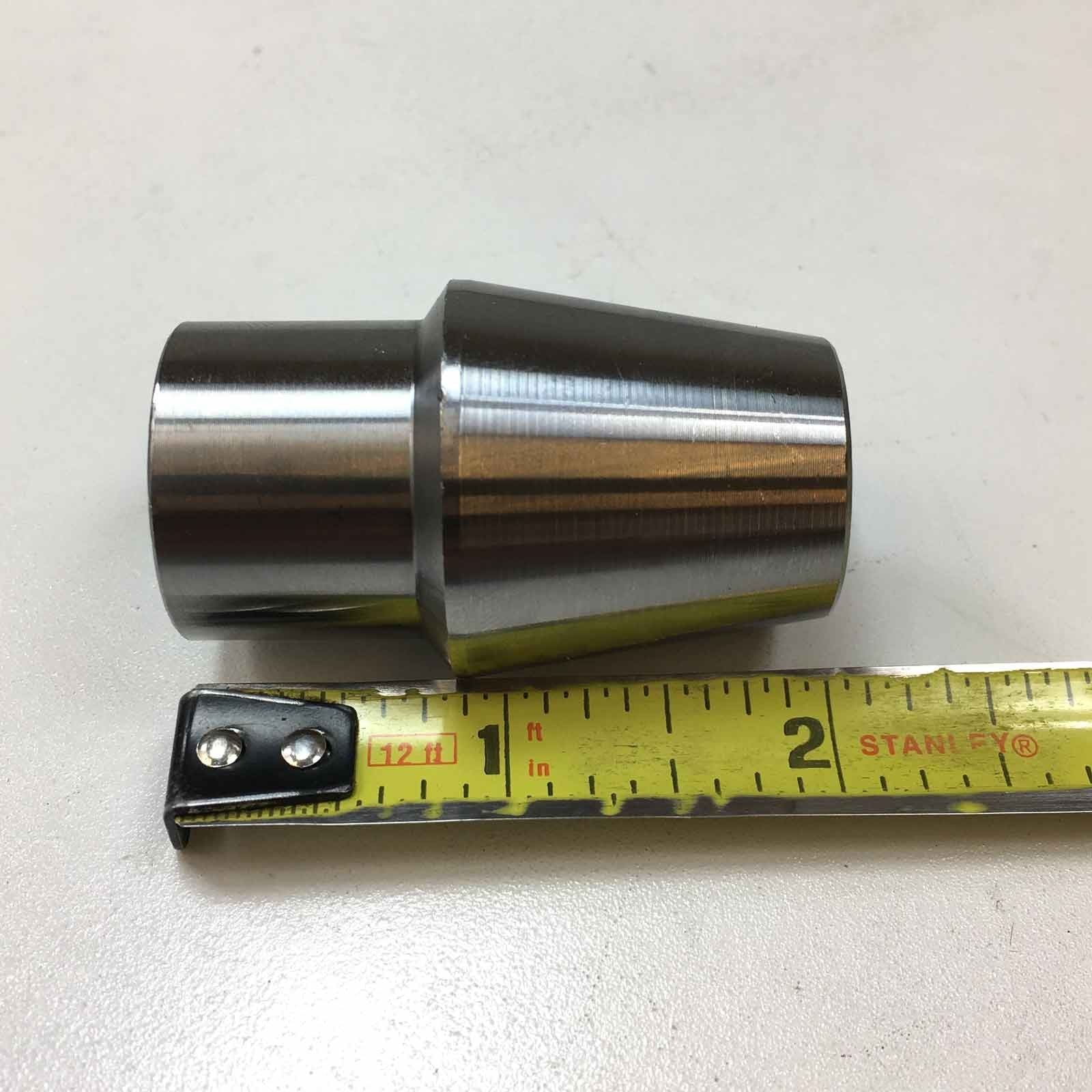 Weld In Bung - 1.25" OD .120 Wall Tube - 5/8-18 Threaded Through - Image 2