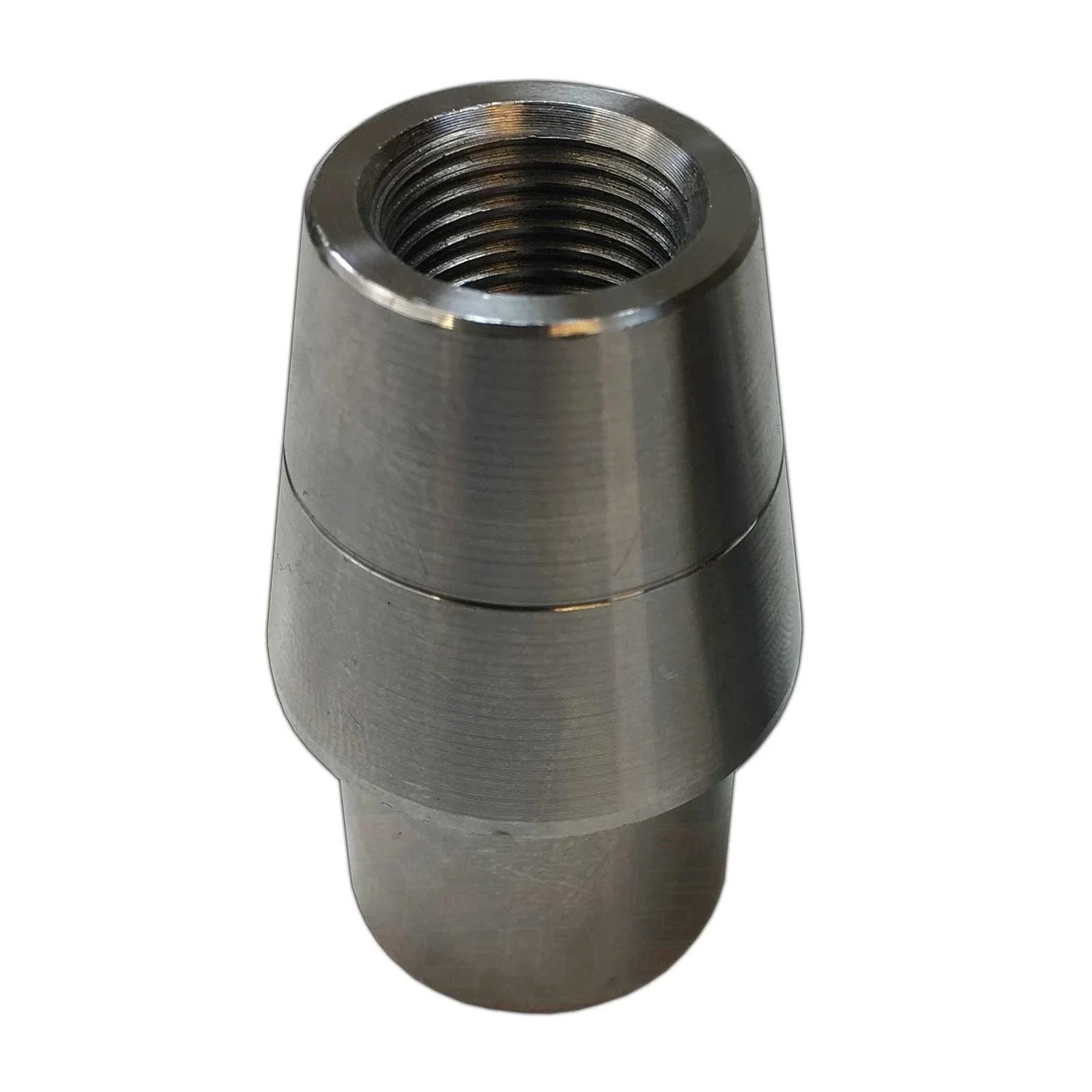 Weld In Bung - 1.25" OD .120 Wall Tube - 5/8-18 Threaded Through - Image 3