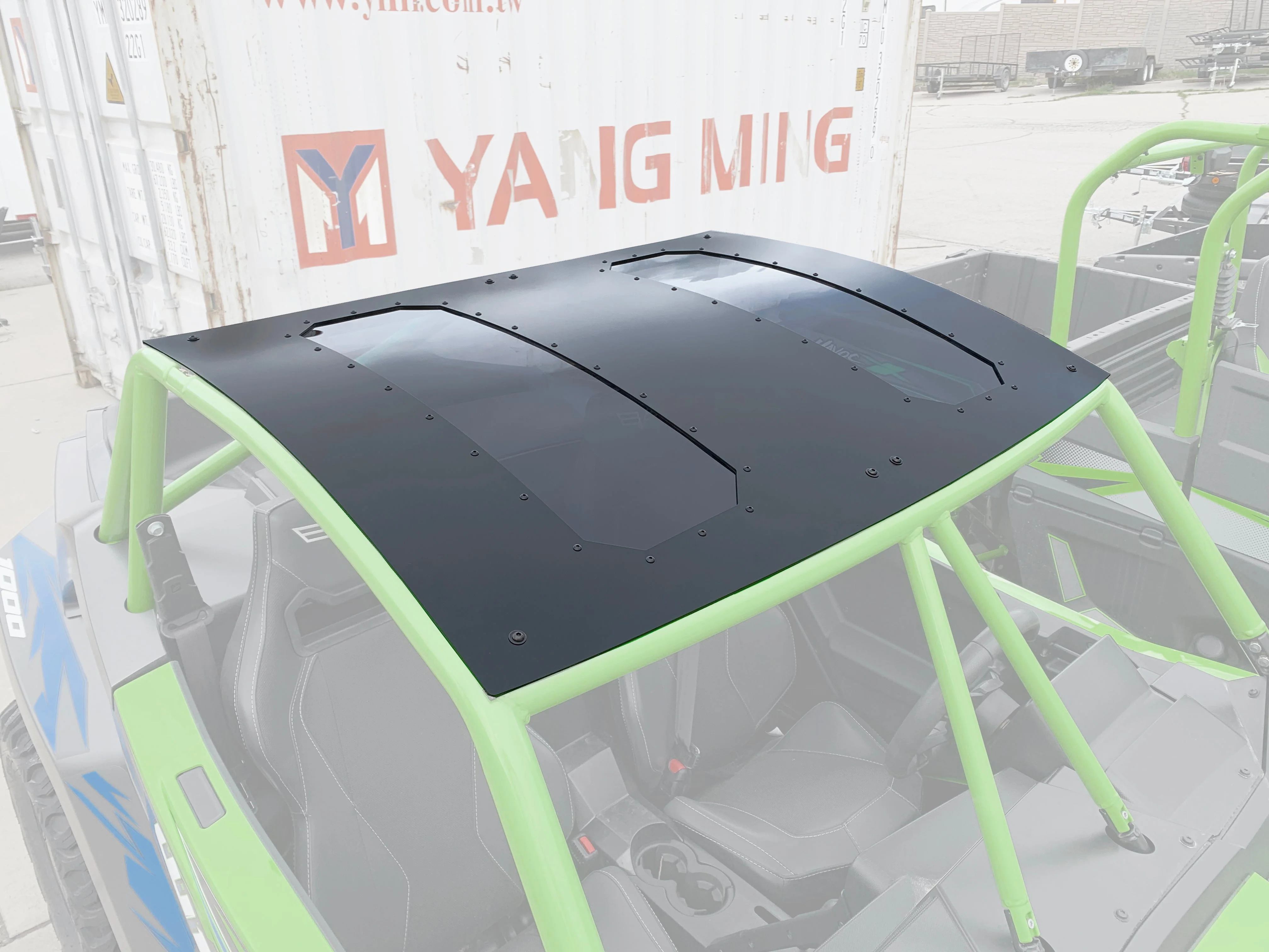 Wild Cat Aluminum Roof with Sunroof - Full Coverage + UV Protection (2024) - Image 3