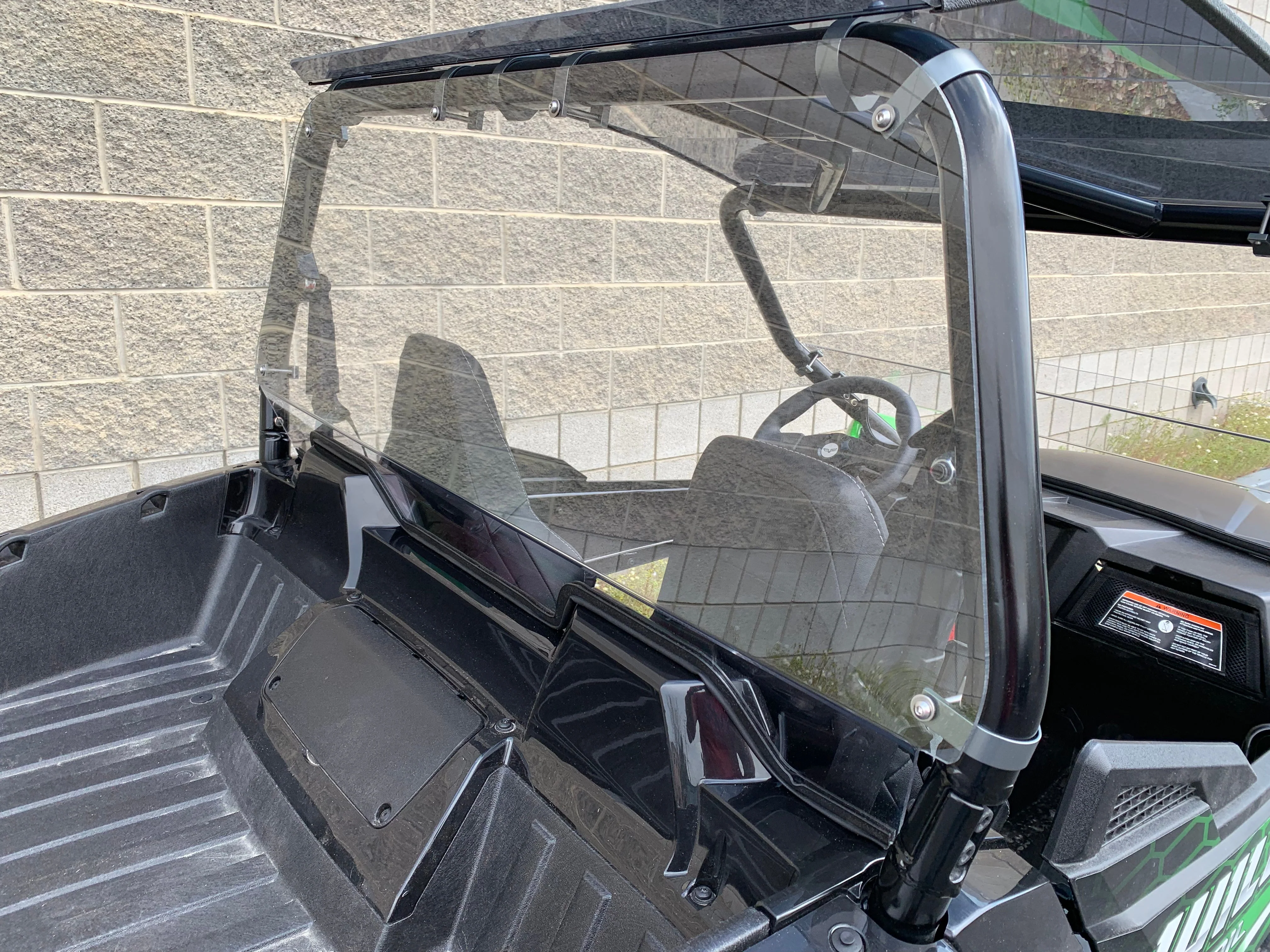 Wildcat Trail/Sport 700 Rear Windshield - Durable Polycarbonate + Custom Fit (2014+) - Image 7