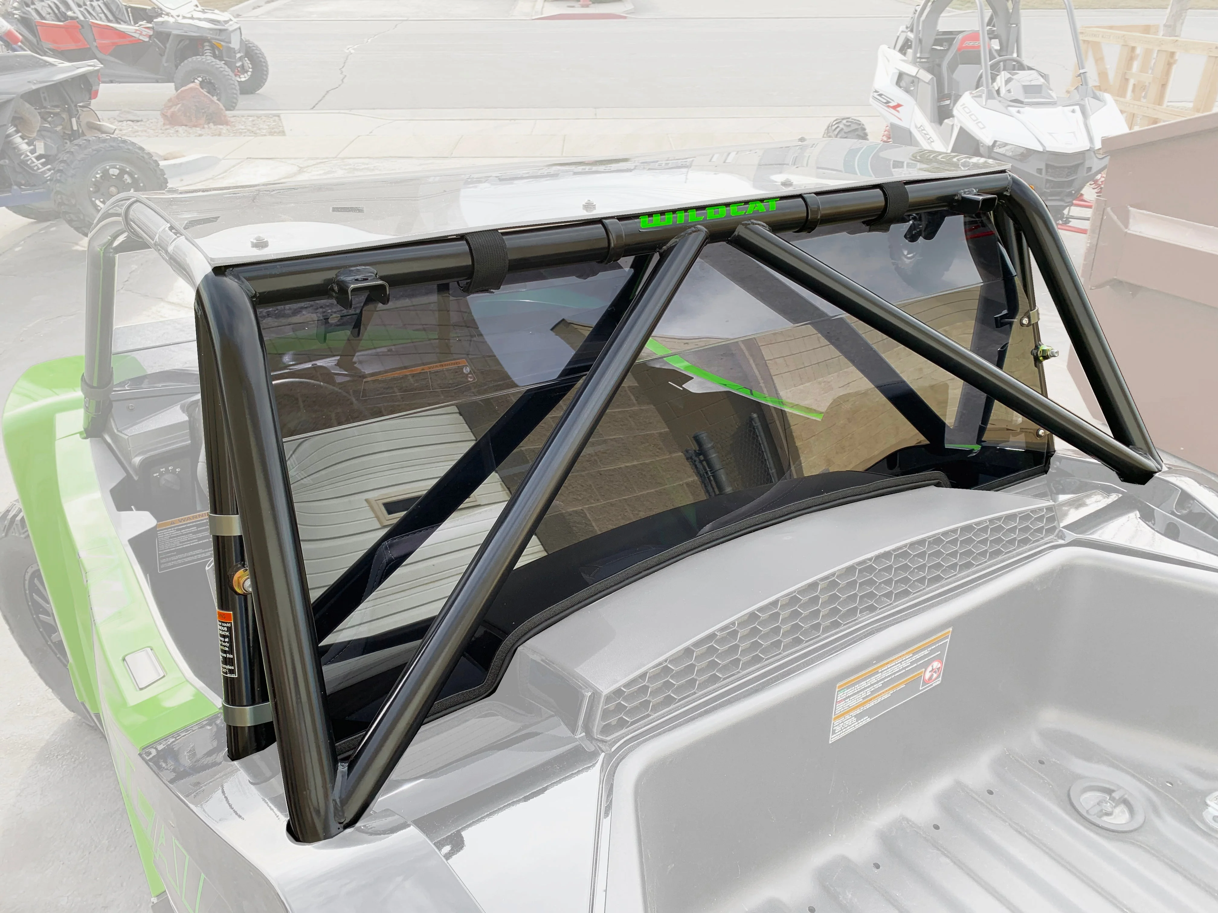Wildcat XX Tinted Rear Window / Windshield - Custom Fit + Durable Polycarbonate