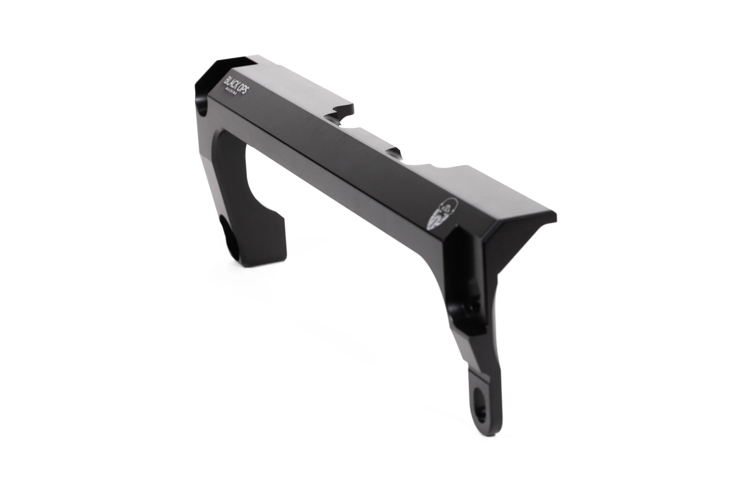 Black Ops Machine Can-Am X3 Rack Support V1 - 6061-T6 Aluminum + Double Shear + Anodized Black (2016-2023) - Image 3