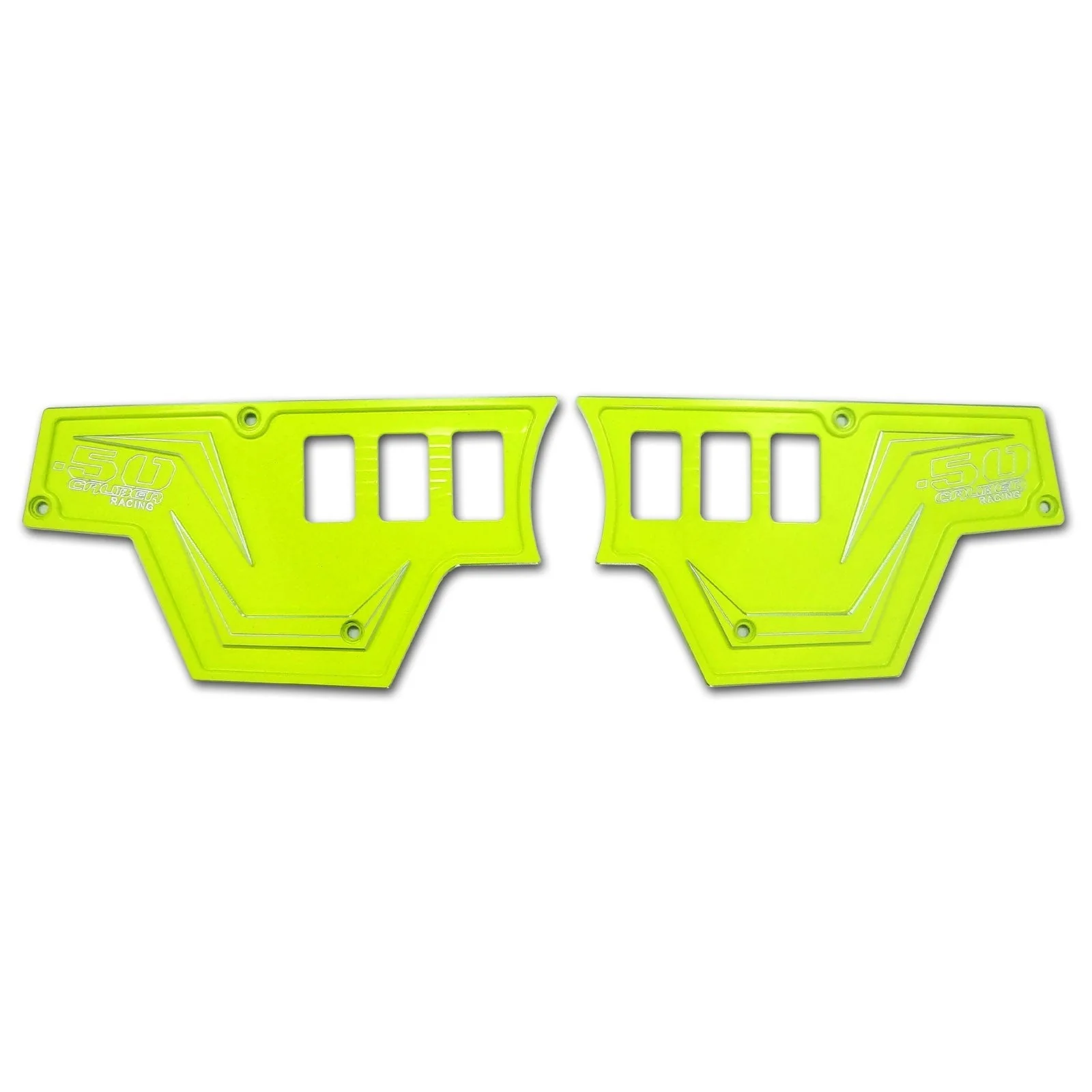 3-Piece Billet Aluminum Dash Panel with 6 Switch Cutouts for RZR XP 1000 - Image 4