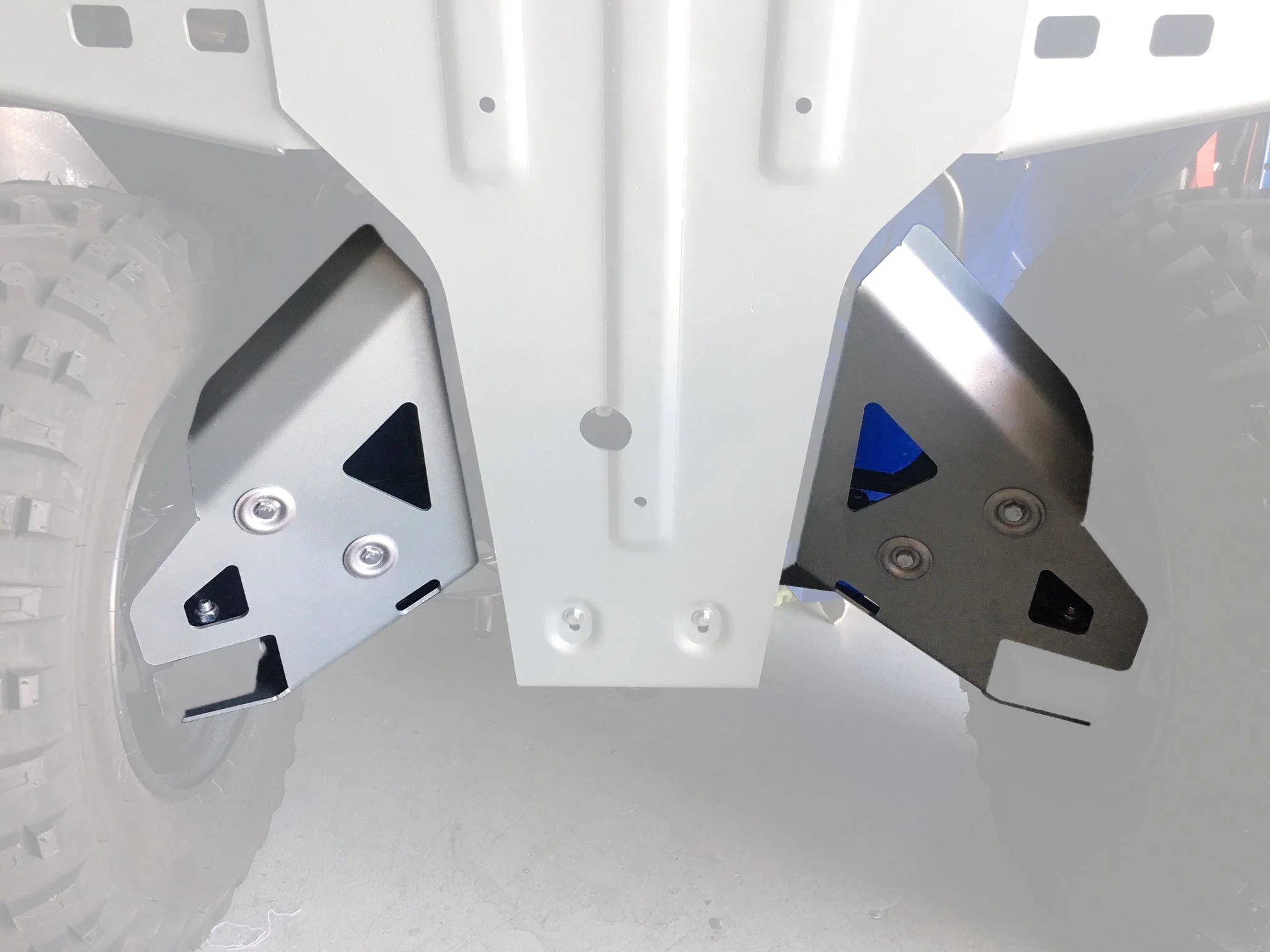 Yamaha Kodiak 450IRS Alloy Rear A-Arm Guards - Image 2
