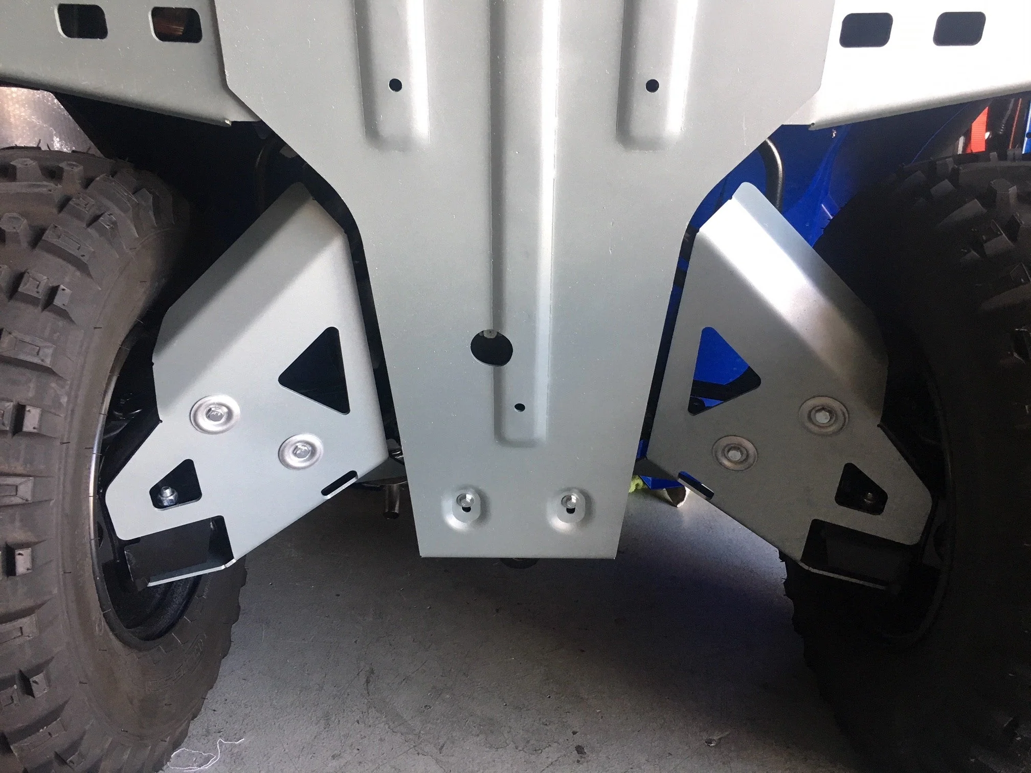Yamaha Kodiak 450IRS Alloy Rear A-Arm Guards - Image 3