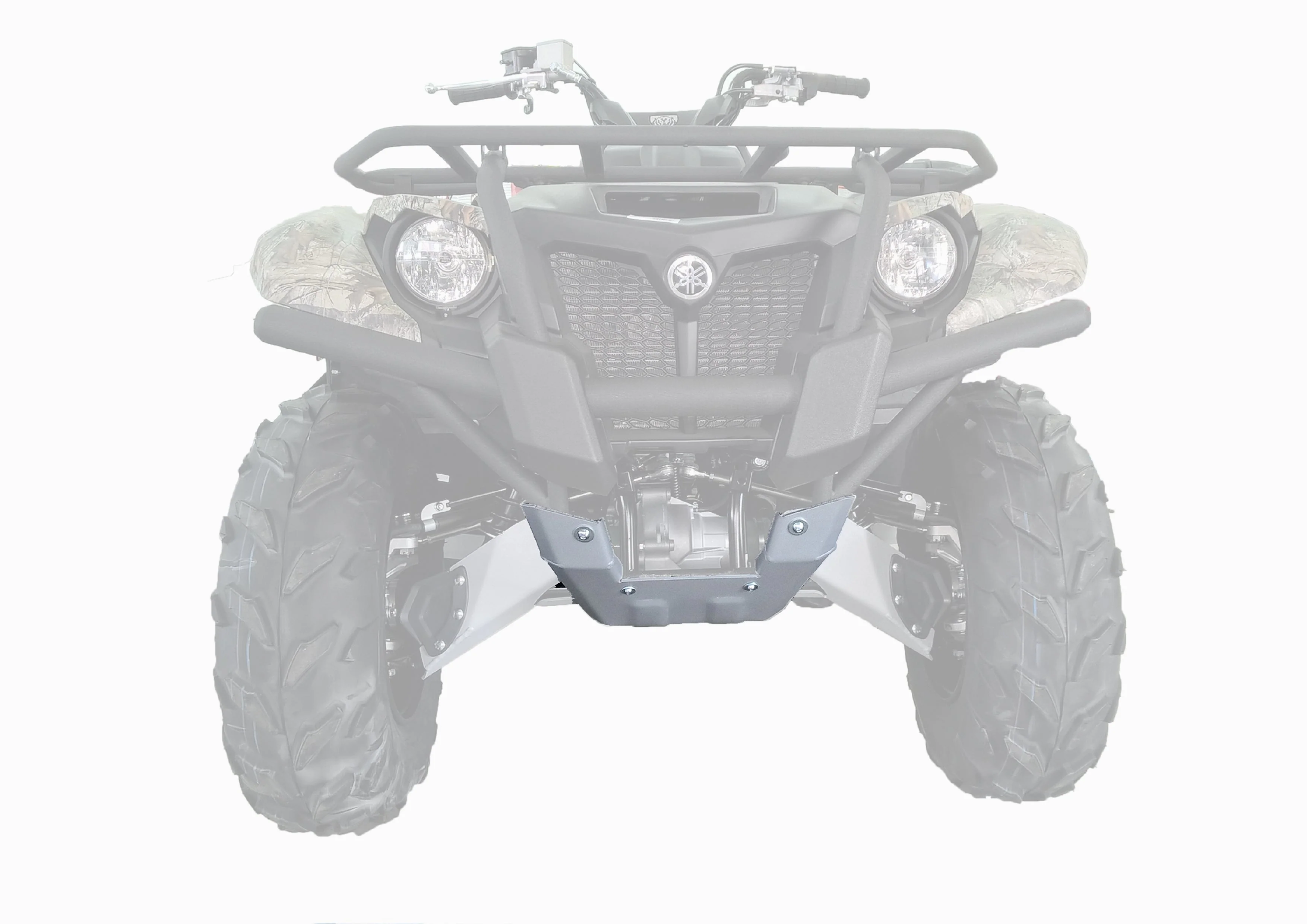 Yamaha Kodiak 700 Alloy Central Skid Plate - Maximum Protection + Rust Resistance (2024) - Image 2