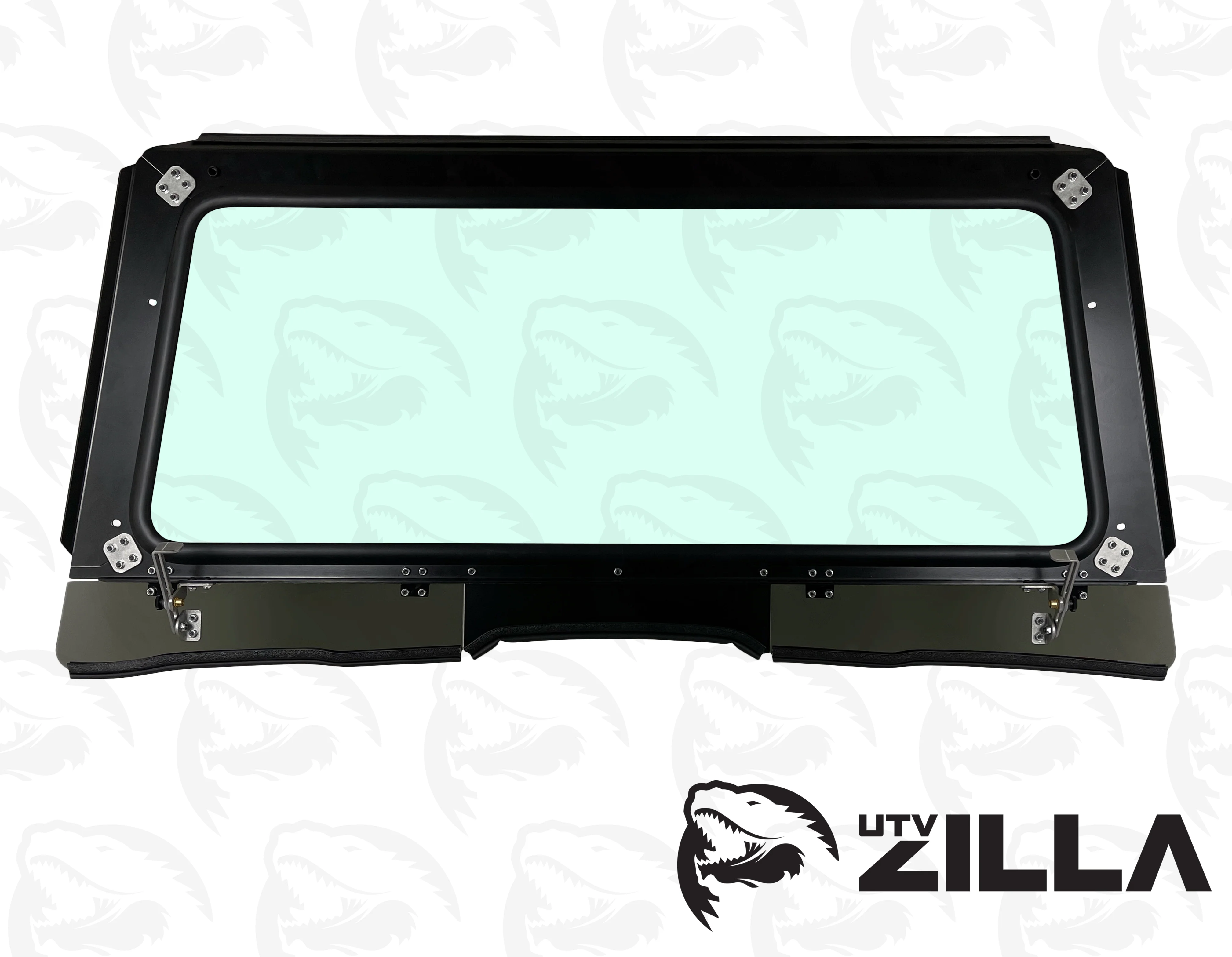 Yamaha Wolverine RMAX 1000 Glass Windshield with Wiper - Image 2