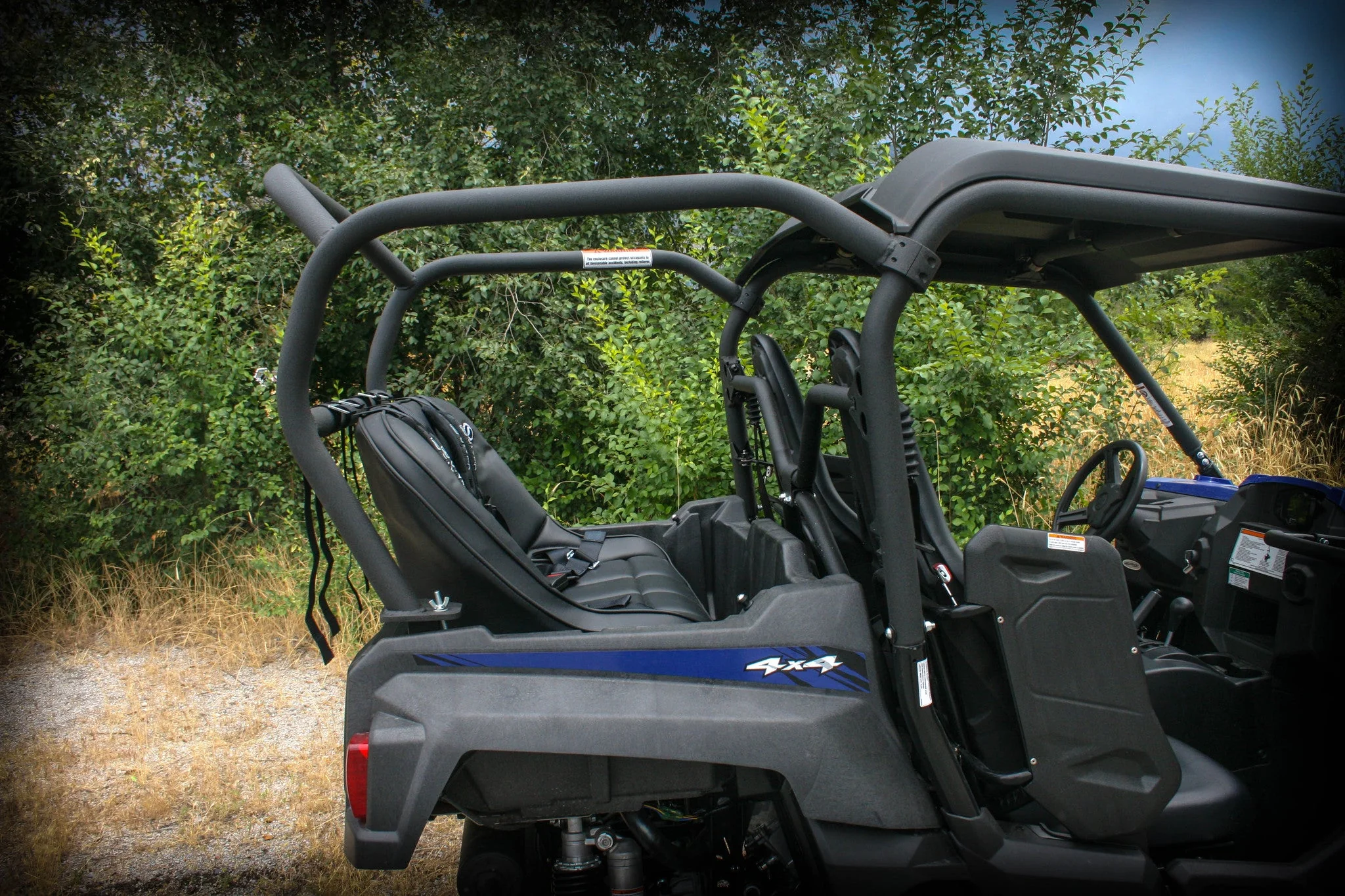Yamaha Wolverine Backseat and Roll Cage Kit - Image 2