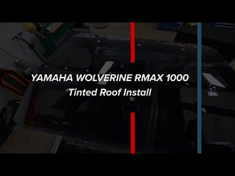 SuperATV Yamaha Wolverine RMAX 1000 Tinted Roof - Image 7