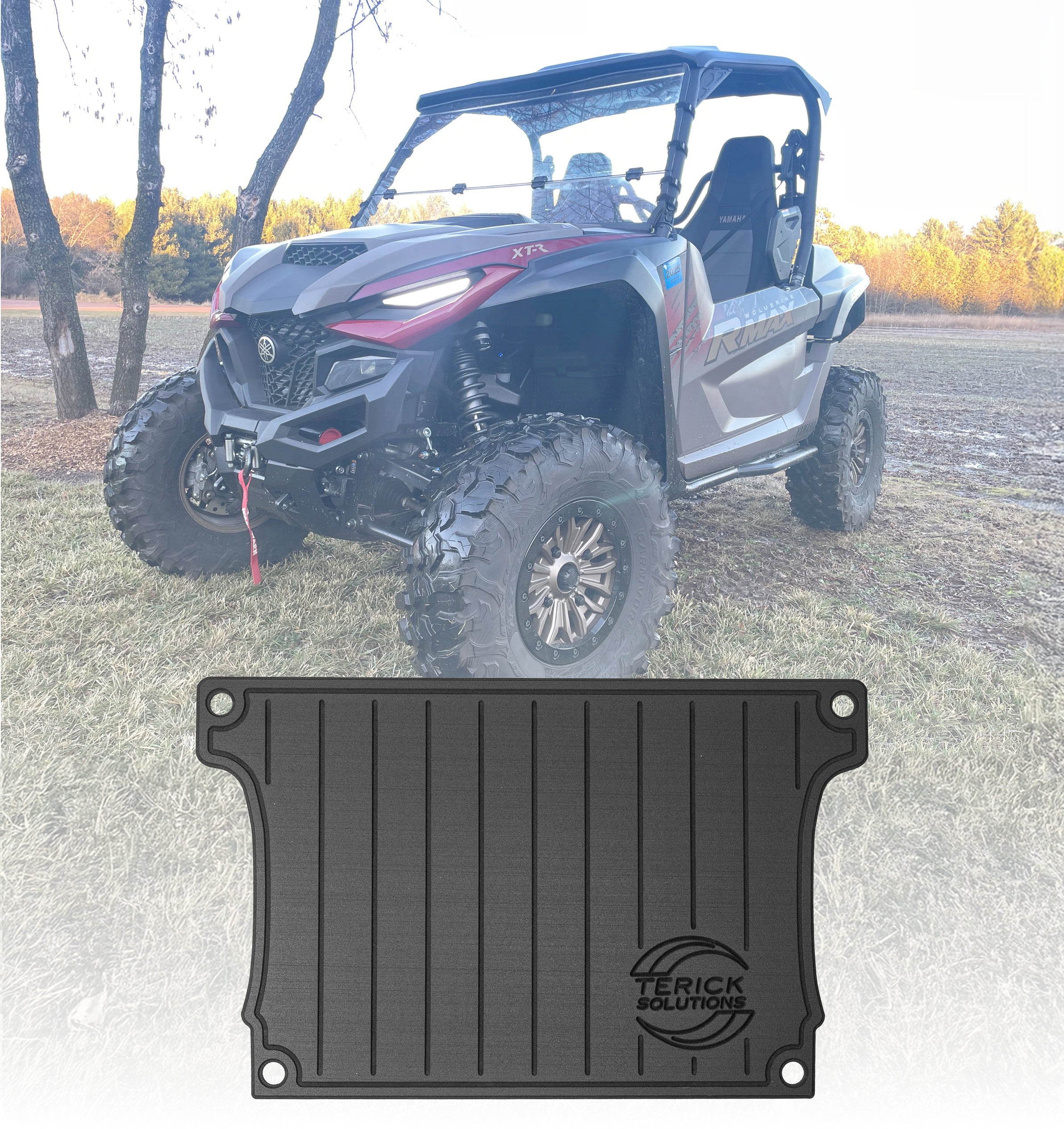 Yamaha Wolverine RMAX 2 1000 & Wolverine X2 Floor Mats - Insulation + Grip (2021-2024) - Image 3